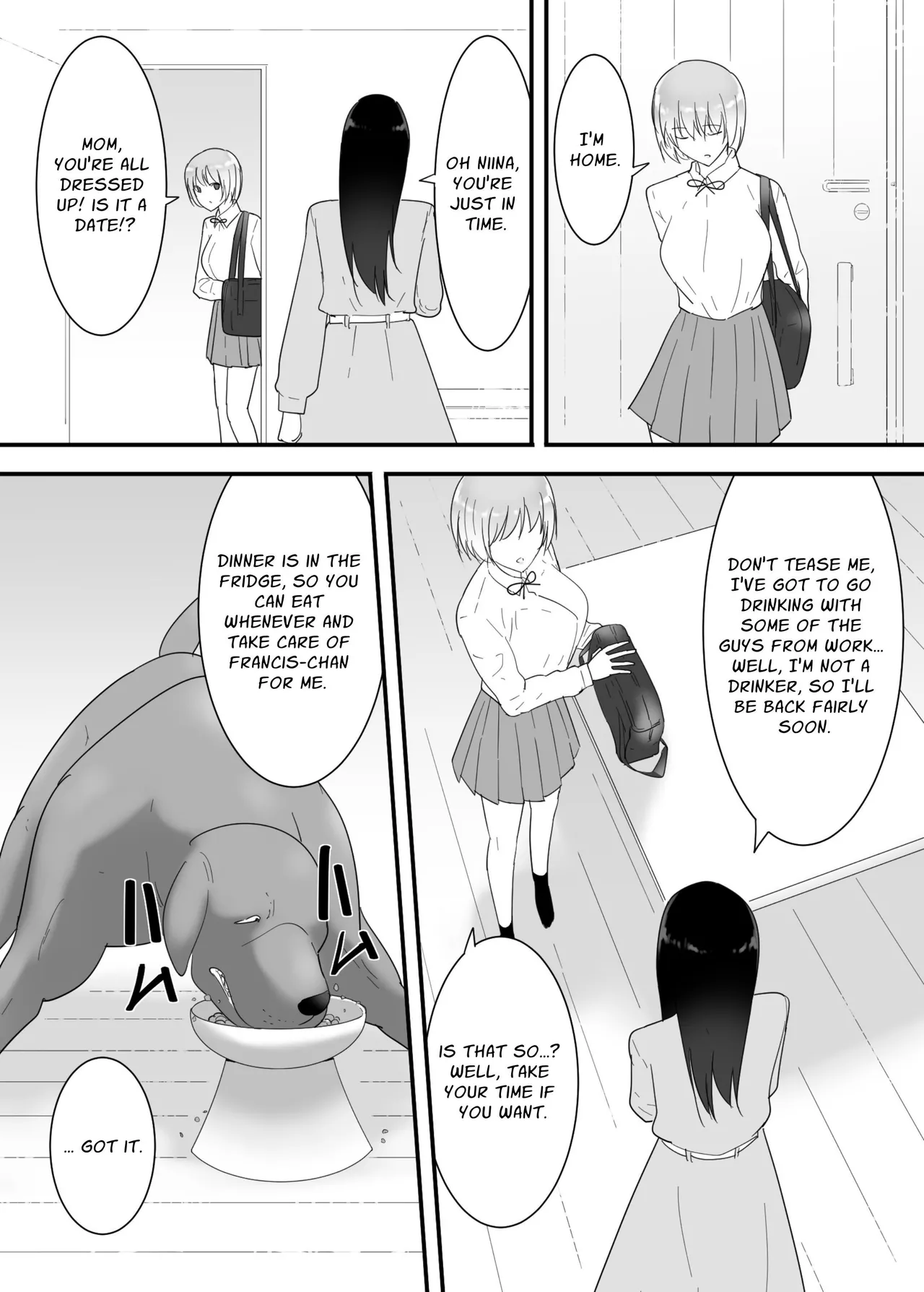 Francis wa Joshikousei ni Tanetsukeshitai! | Francis Wants to Mate! page 17 original parody - sweating leg lock hentai manga - read online free