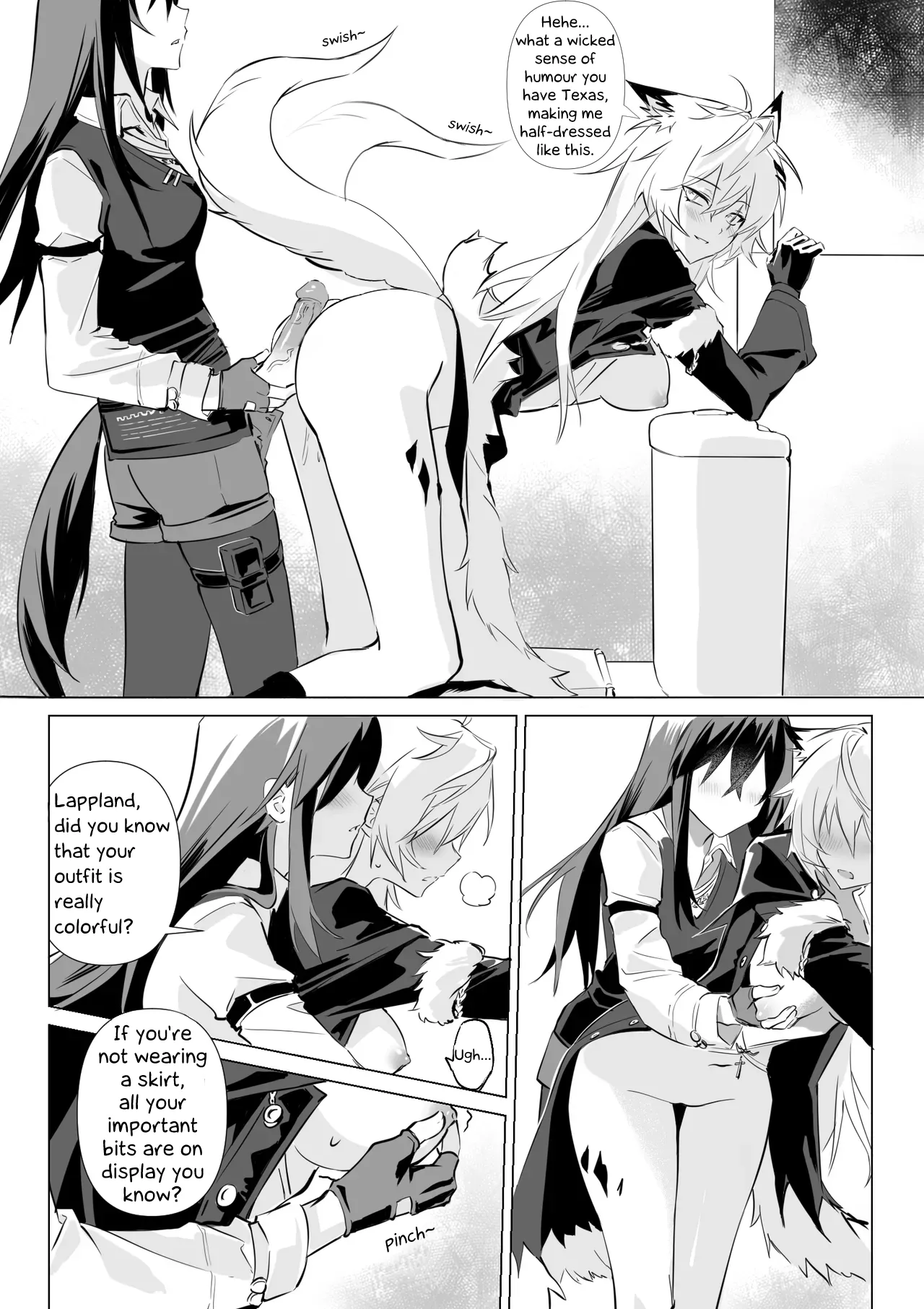 惹火 | To ignite a fire page 26 featuring lappland arknights parody - futanari uncensored hentai manga - read online free