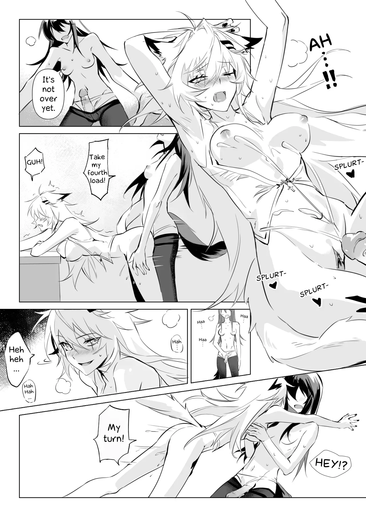惹火 | To ignite a fire page 49 featuring lappland arknights parody - futanari uncensored hentai manga - read online free