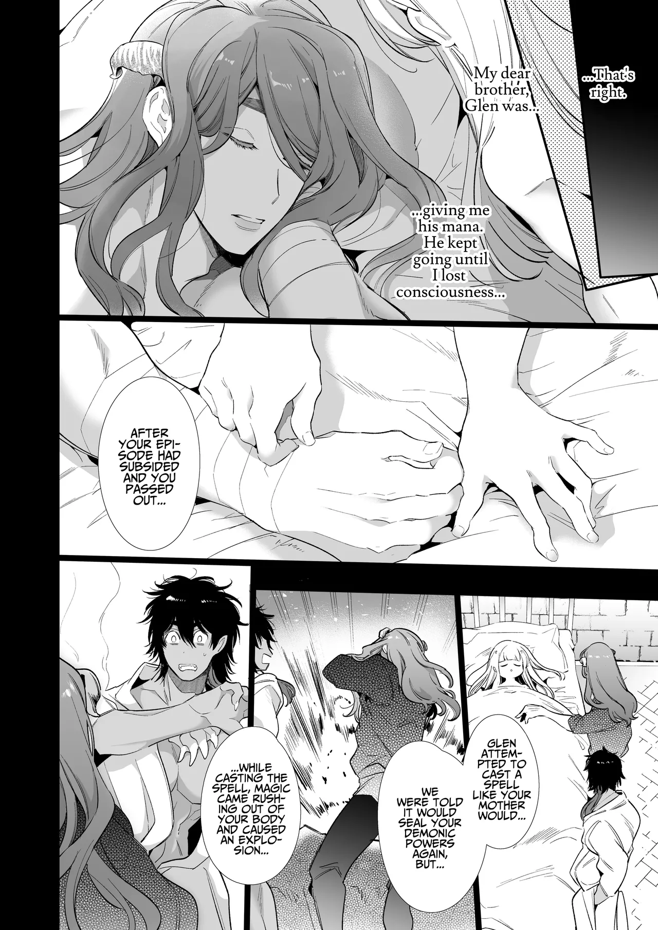 [Yatomomin (Yamamoto Tomomitsu)] Mede little Roy ~Ochikobore Majo no Shoutai wa, Seieki (Maryouku) o Kate to suru Saikyou no Akuma deshita.~ 2 Jou | Mede little Roy ~The Magic Academy Dropout was a Powerful Succubus~ 2 (Part 1/2) [English] [rubyr] page 28 original parody - big breasts cunnilingus hentai manga - read online free