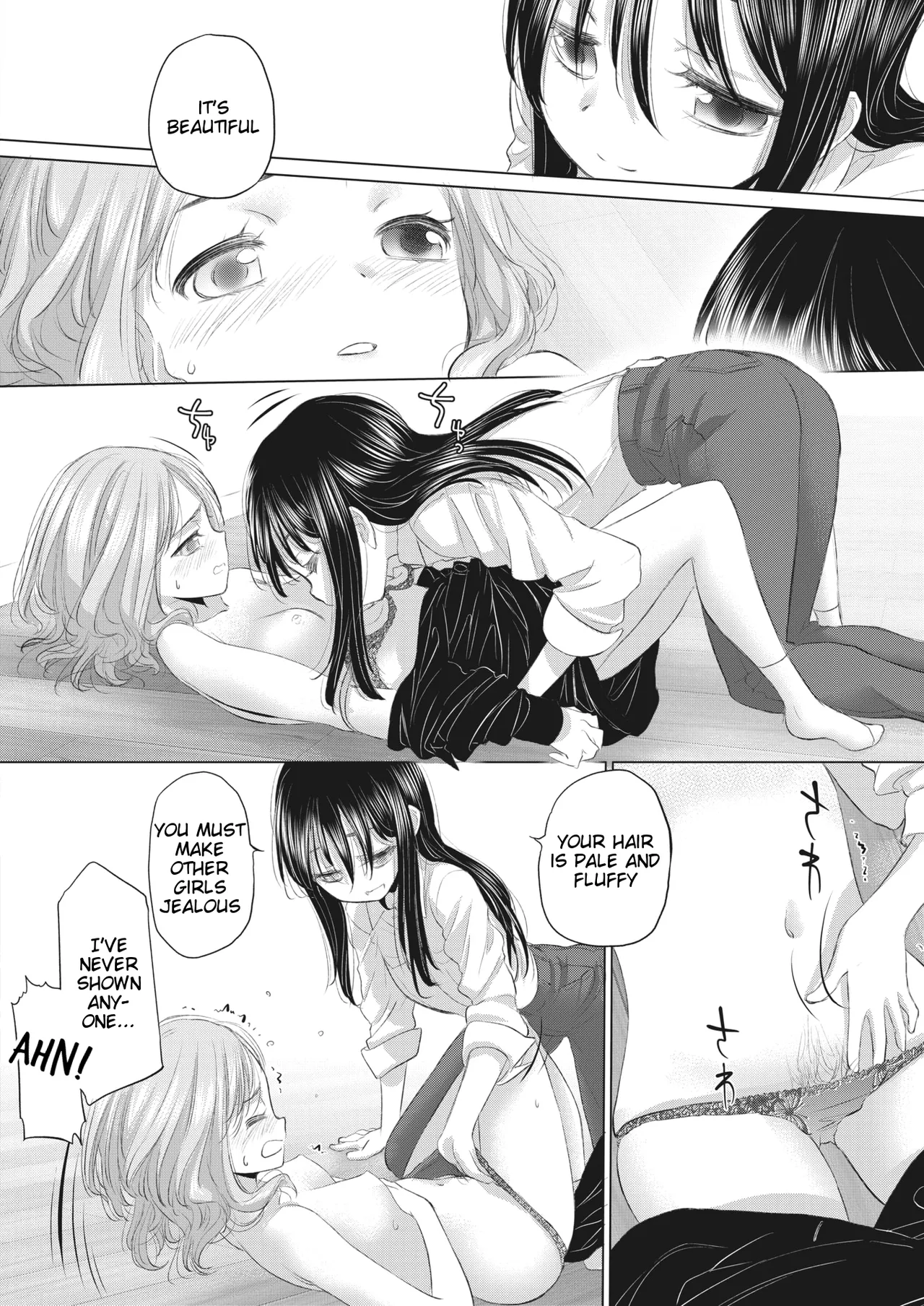 [Kurogane Kenn] Tae-chan to Jimiko-san | Tae-chan and Jimiko-san Ch. 36 (COMIC HOTMILK 2023-11) [English] [Digital] page 14 - cunnilingus females only hentai manga - read online free