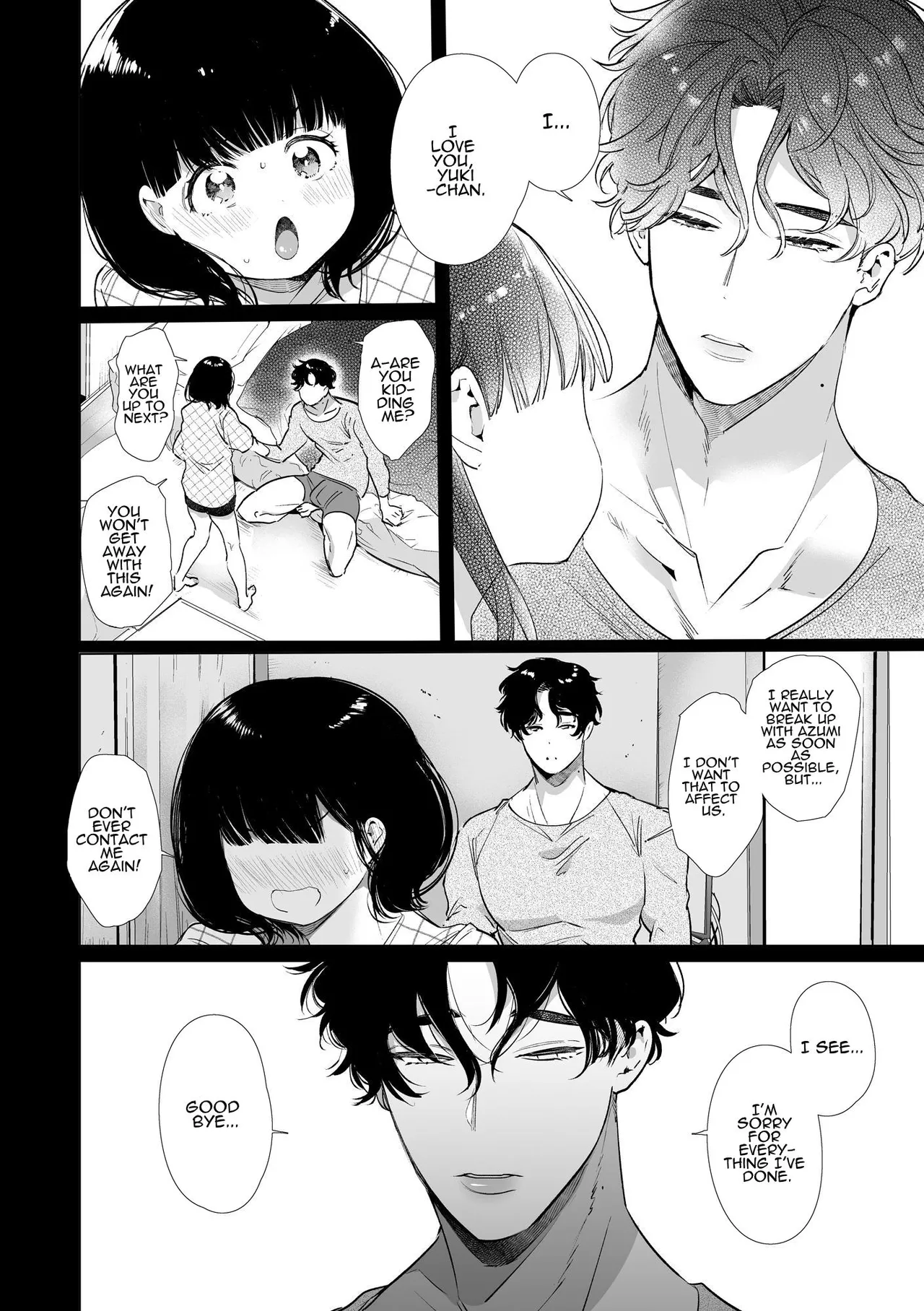 Yuki-chan NTR page 41 original parody - kissing big breasts hentai manga - read online free