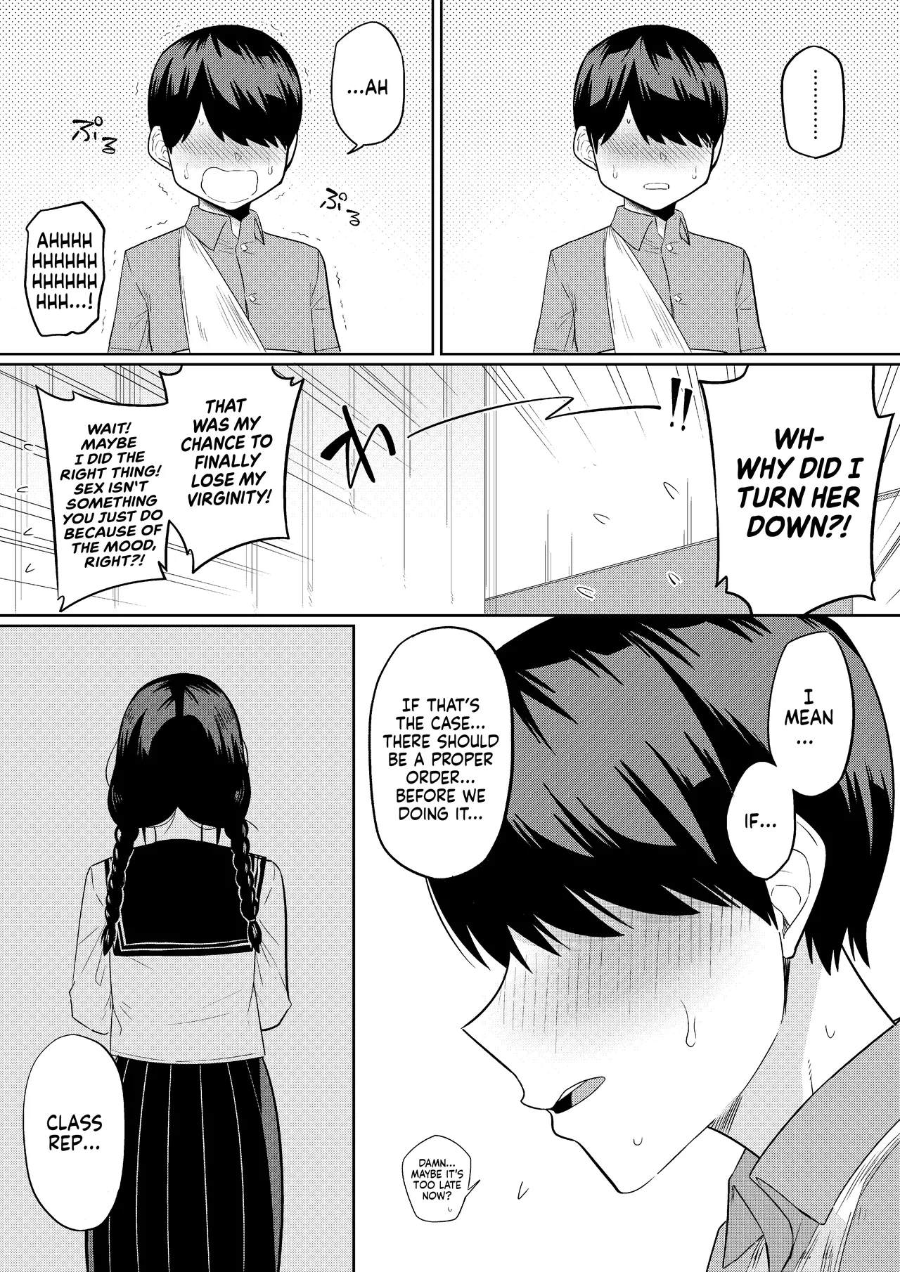[Makosho] Sewayaki na Kyonyuu Gakkyuu Iinchou Sono 1-16 | The Kind and Caring Busty Class Rep Ch.1-16 [English] [NudeSalad] (Ongoing) - Page 40