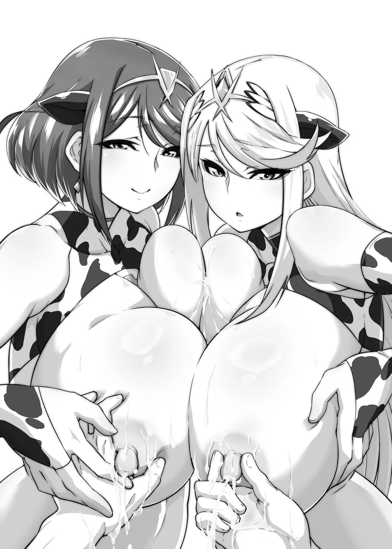 WHITE DROP page 30 featuring mythra xenoblade chronicles 2 parody - big breasts group hentai manga - read online free