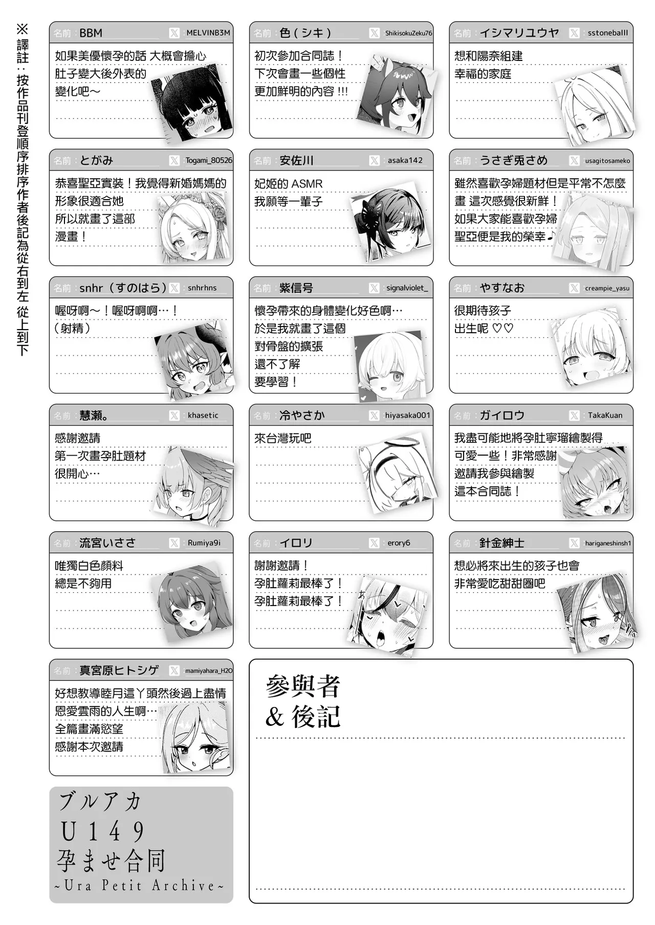 BlueArch U149 Haramase Goudou ~Ura Petit Archive~ - Page 160