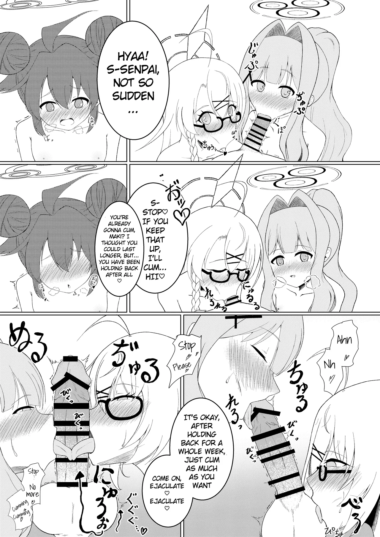 Blue Archive Futanari Anthology - Page 94
