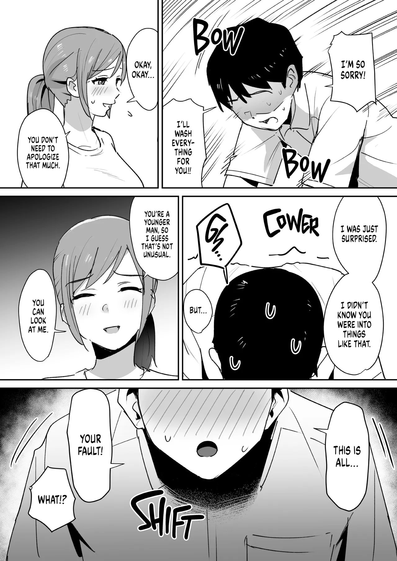 Yuujin no Haha wa Dekachin ni Yowai | My Friend's Mom is Weak to a Huge Cock page 10 original parody - squirting milf hentai manga - read online free
