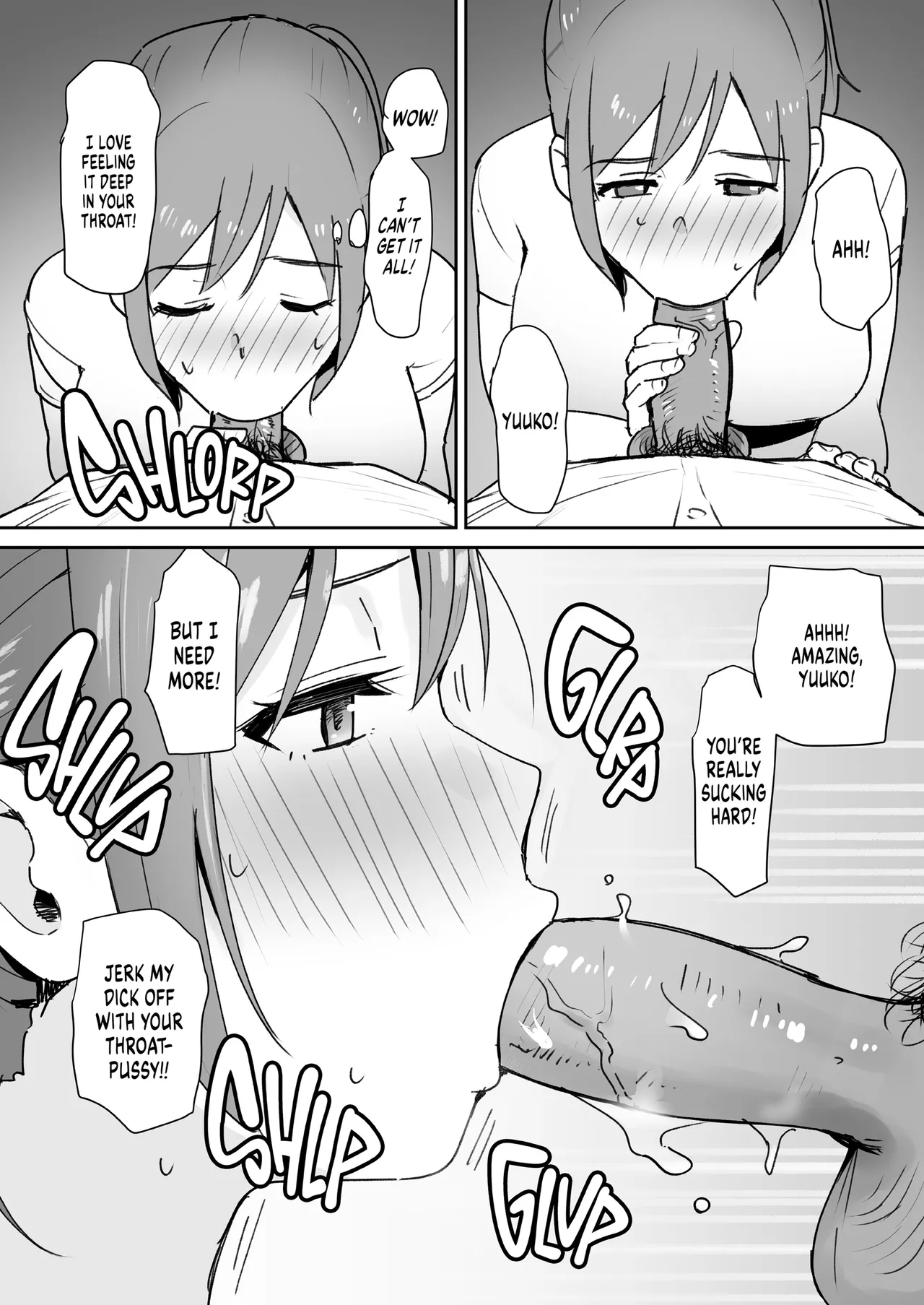 Yuujin no Haha wa Dekachin ni Yowai | My Friend's Mom is Weak to a Huge Cock page 14 original parody - squirting milf hentai manga - read online free