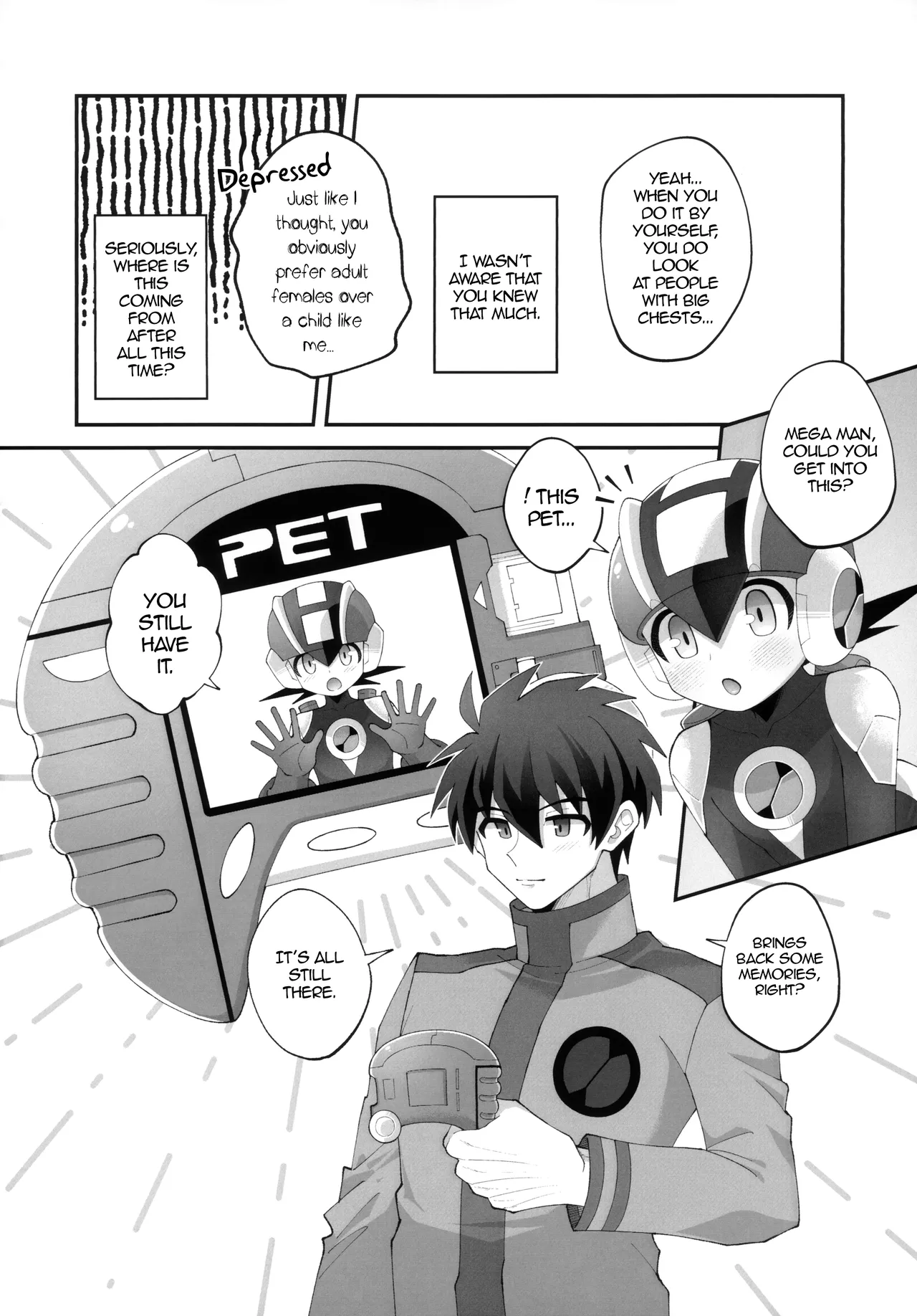 Hikari no Marriage | Hikari's Marriage page 15 featuring lan hikari megaman battle network parody - anal crossdressing hentai manga - read online free