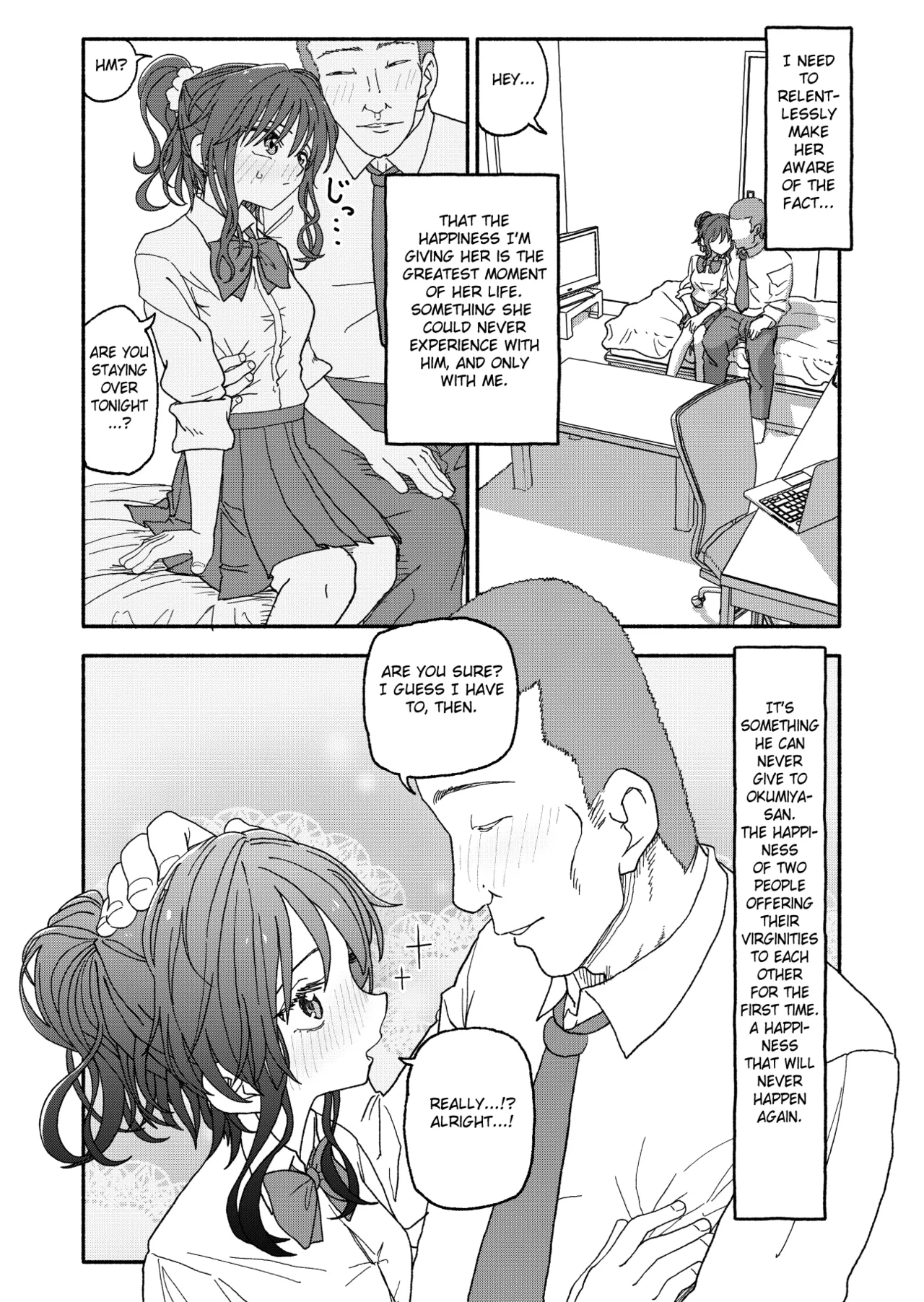 Saimin Application Jikken Kiroku 2 page 21 original parody - kissing schoolboy uniform hentai manga - read online free