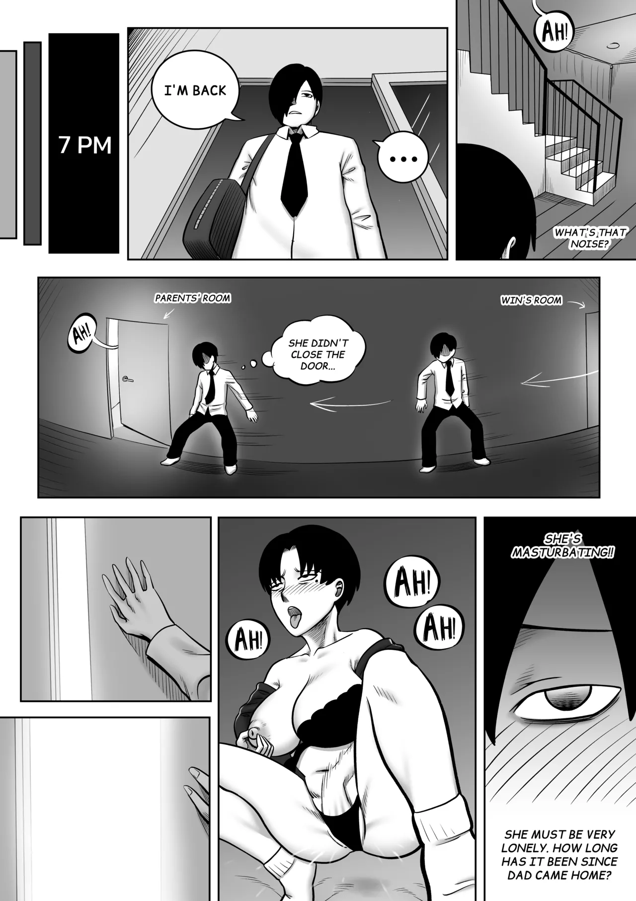 Dad stole My GF so I try to steal His Wife #1 page 9 original parody - milf big breasts hentai manga - read online free