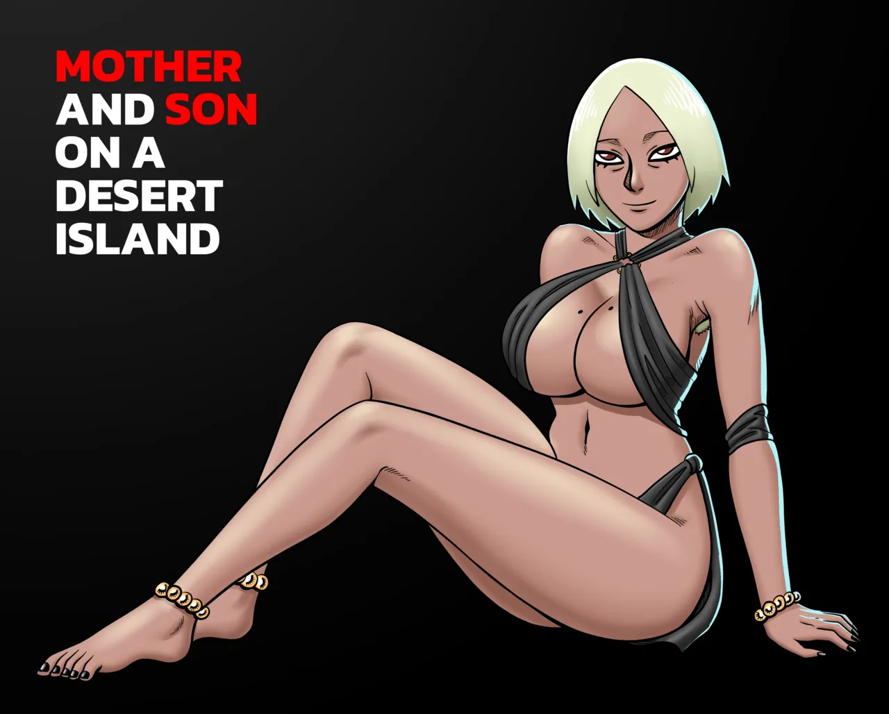 Mother and Son on a desert island #1 page 26 original parody - handjob milf hentai manga - read online free