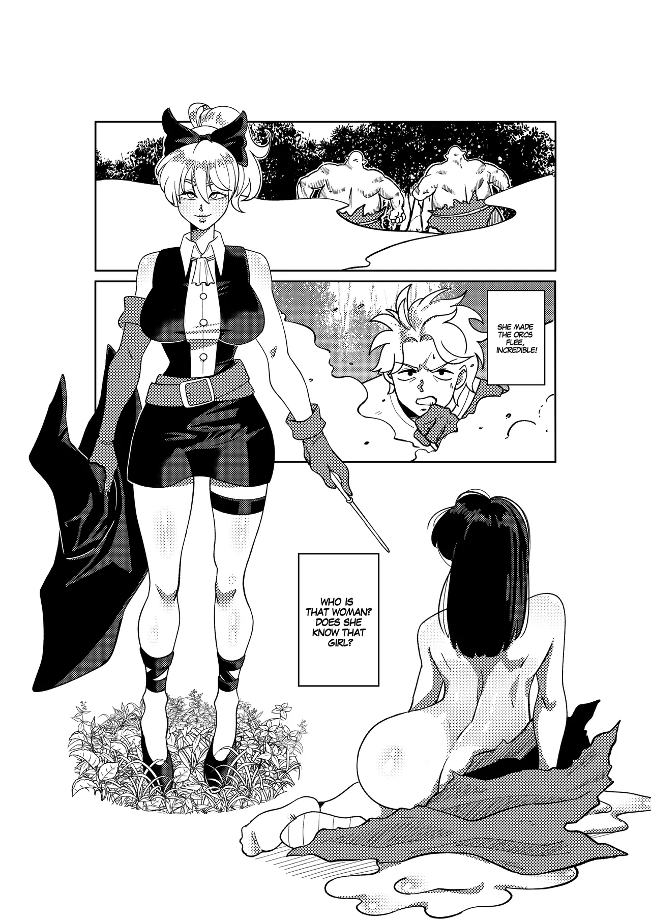 The tale of the cursed spell (Chapter 2). (NSFW) page 16 original parody - insect hentai manga - read online free