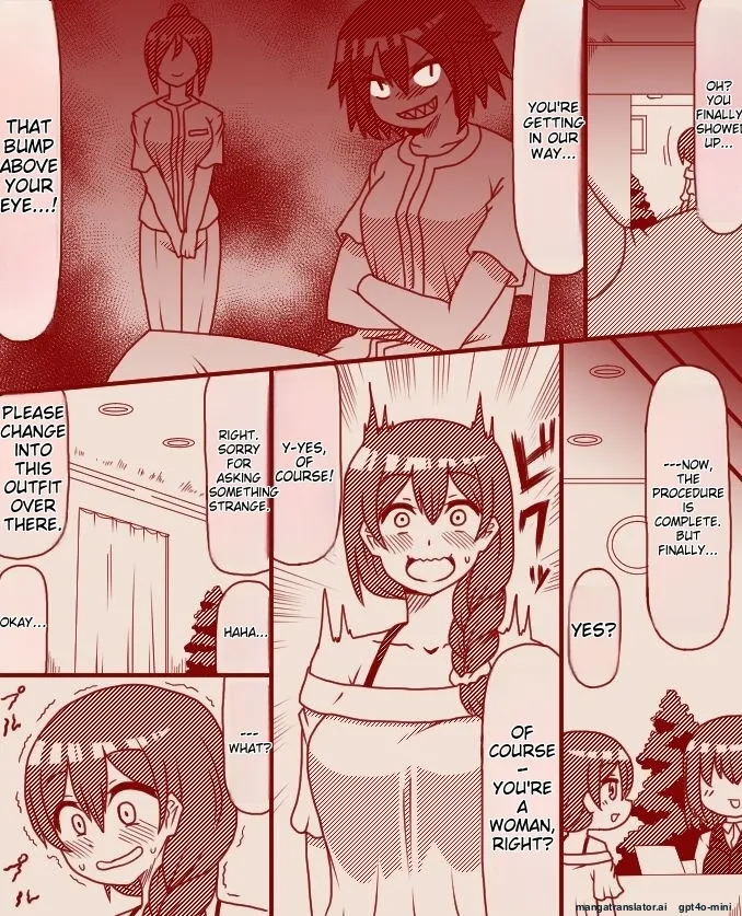 A former futanari fighter visits a high class massage parlor - Page 2