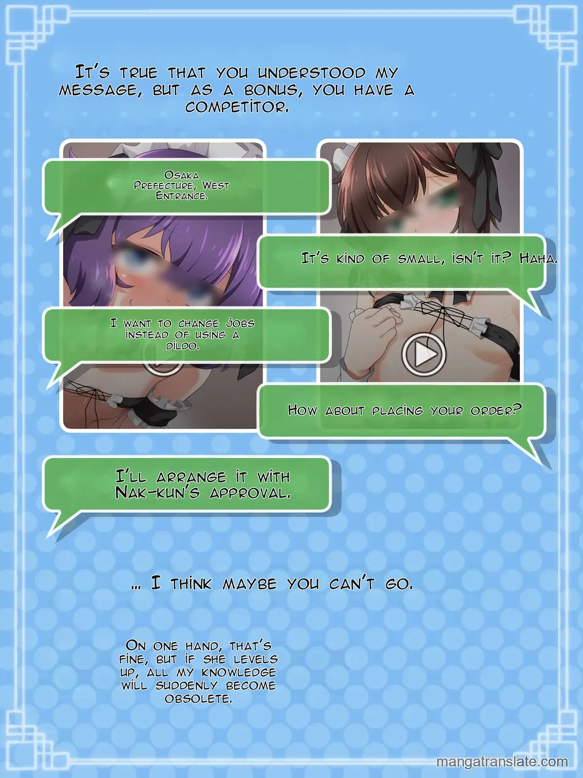 Senpai!! Karada ga Otoko ni Natta Mama desu kedo Sore wa Sore to Shite Ero Douga o Torimasu yo!? page 50 original parody - chastity belt anal hentai manga - read online free