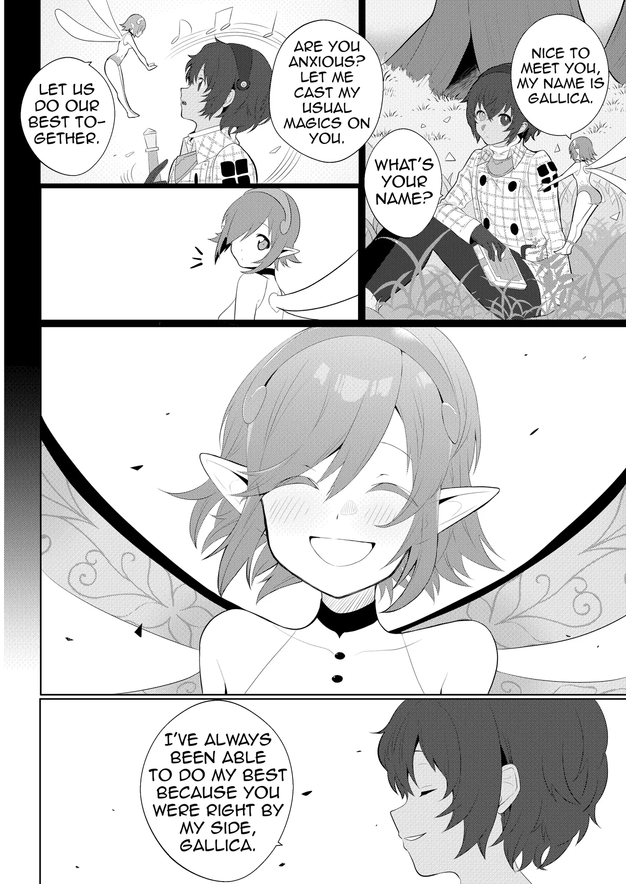 Motto Yasashiku Shite page 22 metaphor refantazio parody - wings sleeping hentai manga - read online free