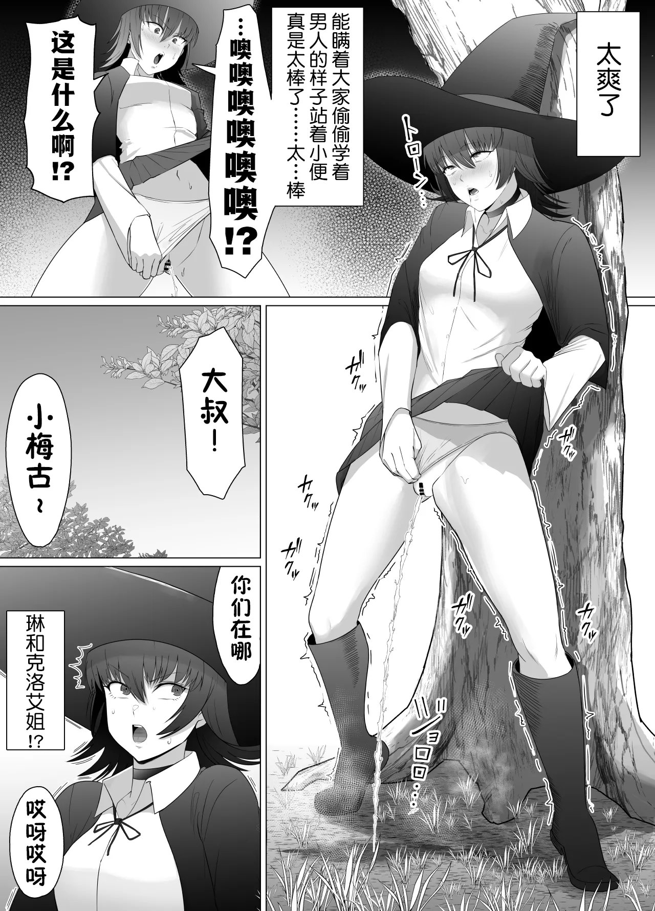 助けたおじさんに変えられた〜女冒険者たちの場合〜【貉耳萌个人汉化】 - Page 27