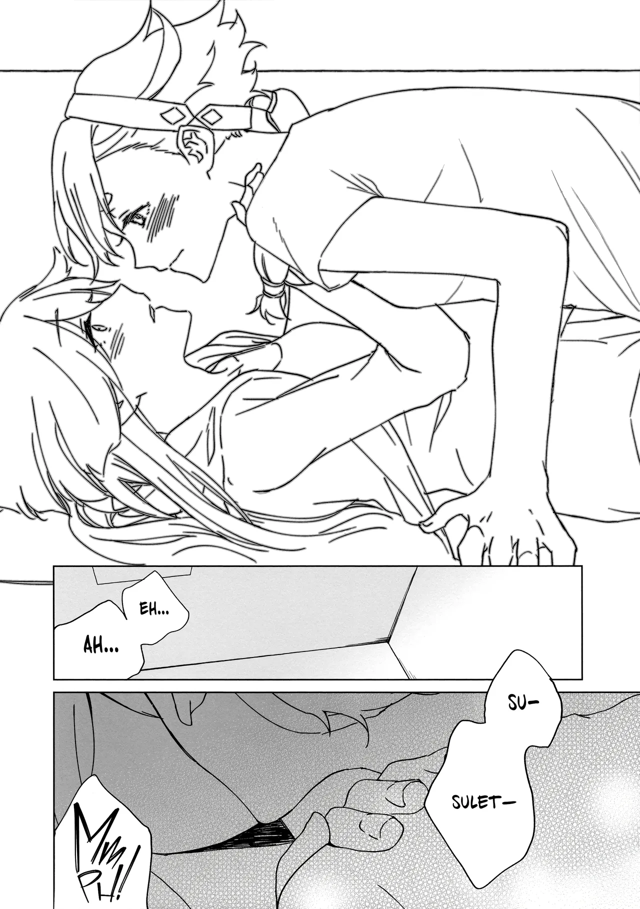 Kiss Kiss Kiss page 10 featuring miorine rembran mobile suit gundam the witch from mercury parody - cunnilingus females only hentai manga - read online free