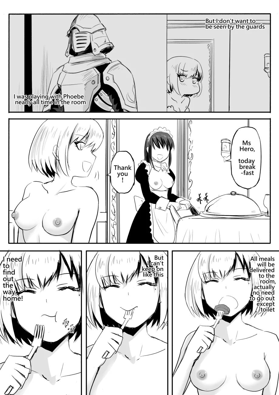 The Naked Hero - Adventure in Another World page 103 original parody - story arc masturbation hentai manga - read online free