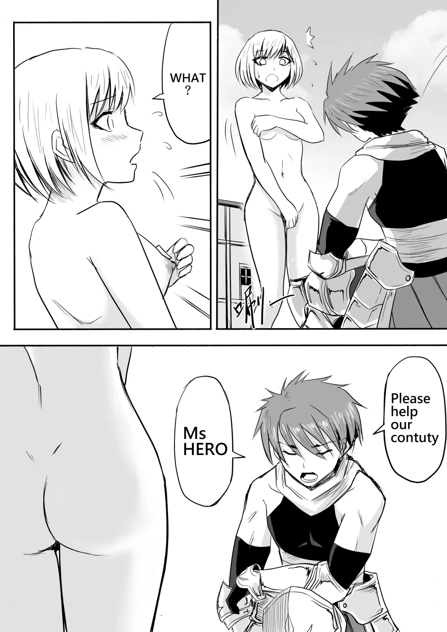 The Naked Hero - Adventure in Another World page 45 original parody - story arc masturbation hentai manga - read online free