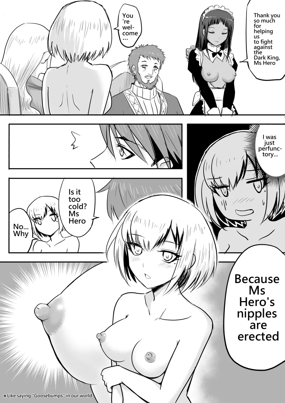 The Naked Hero - Adventure in Another World page 87 original parody - story arc masturbation hentai manga - read online free