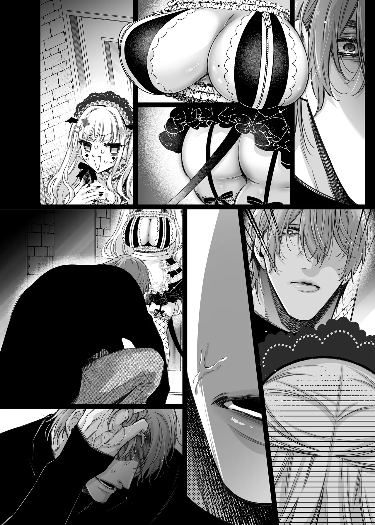 Lily-chan wa Maketakunai. ～Takabisha Succubus niwa DoS Shachiku de Wakarasete～ 3 page 76 original parody - squirting sweating hentai manga - read online free