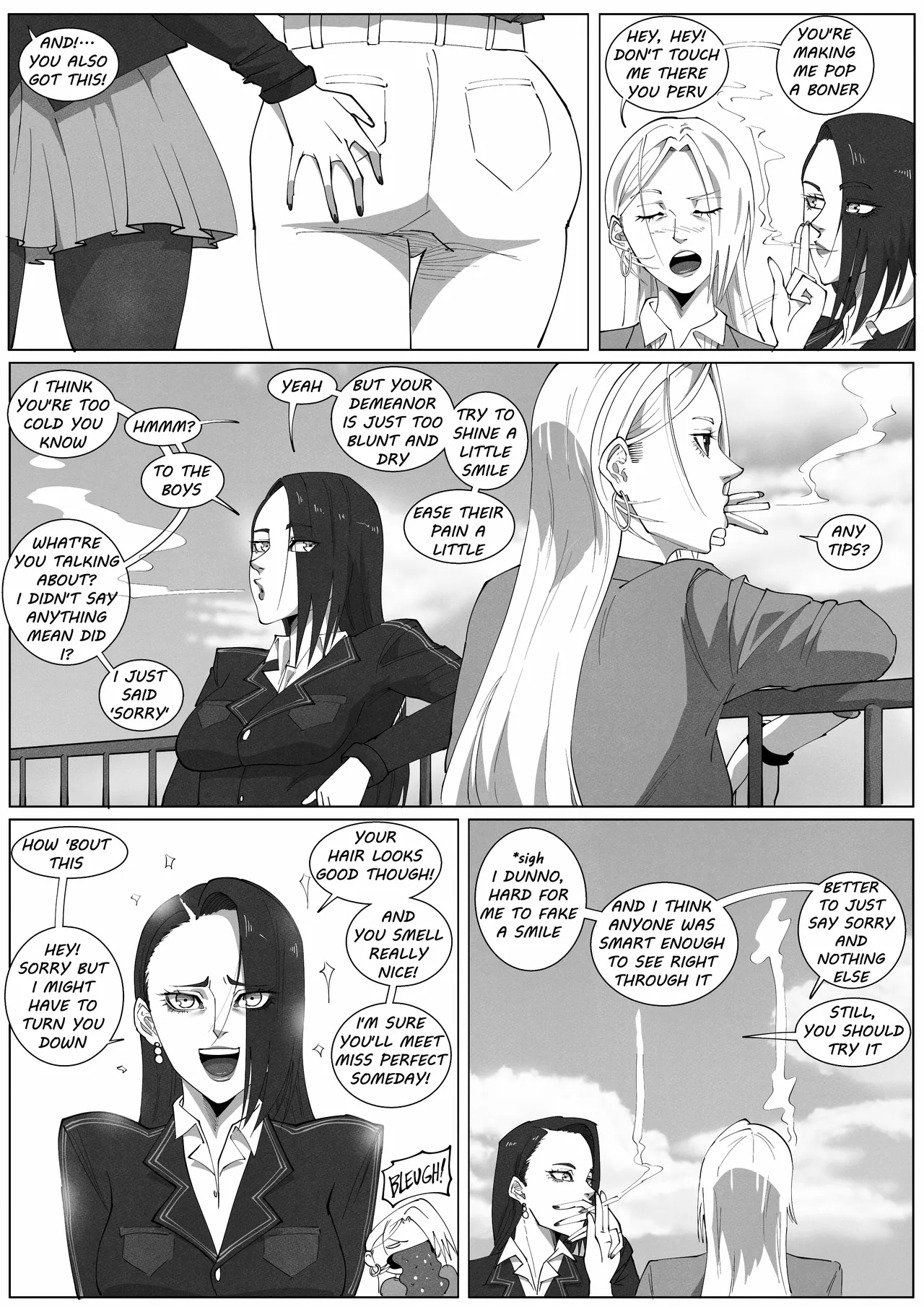 GNO: Girl's Night Out - Issue 02 page 46 original parody - ttf threesome futanari hentai manga - read online free