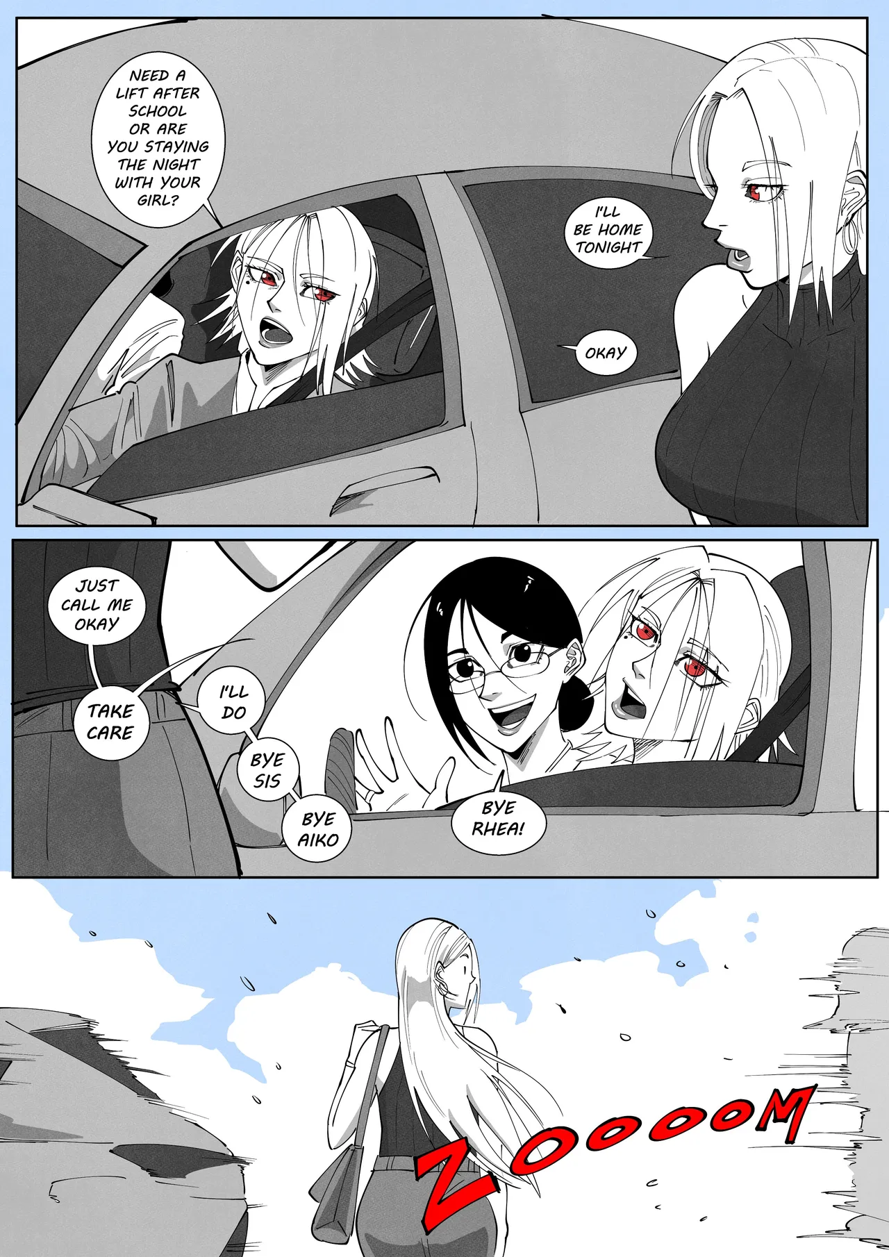 GNO: Girl's Night Out - Issue 02 page 94 original parody - ttf threesome futanari hentai manga - read online free