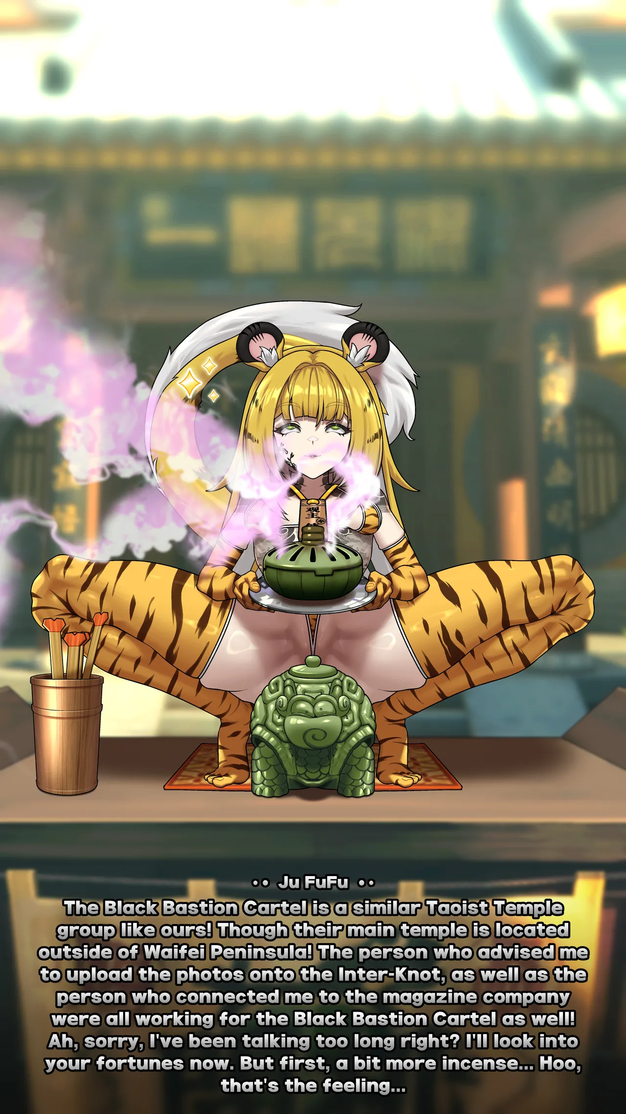 Ju Fufu's Suibian Temple Restoration page 35 featuring ju fufu zenless zone zero parody - sole female variant set hentai manga - read online free