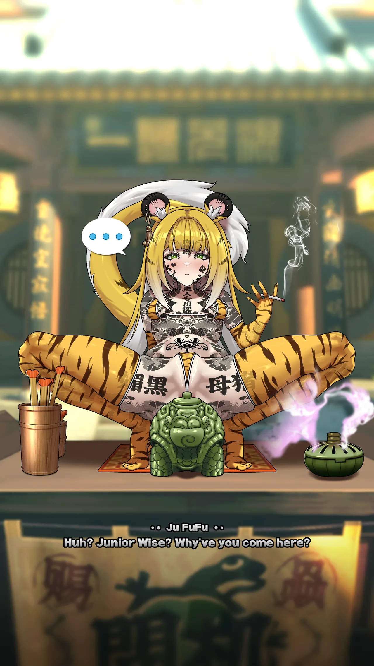 Ju Fufu's Suibian Temple Restoration page 59 featuring ju fufu zenless zone zero parody - sole female variant set hentai manga - read online free