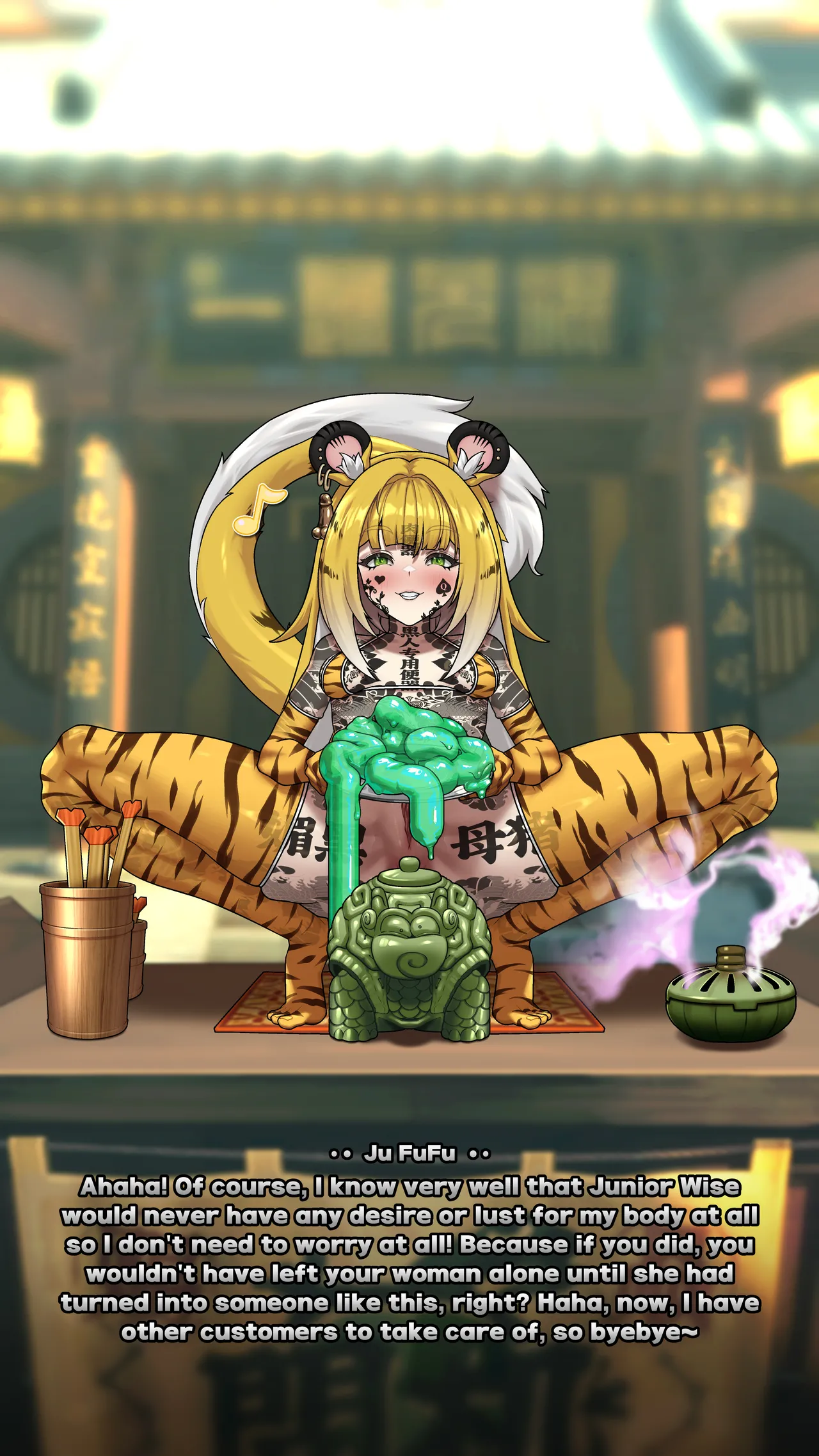 Ju Fufu's Suibian Temple Restoration page 73 featuring ju fufu zenless zone zero parody - sole female variant set hentai manga - read online free