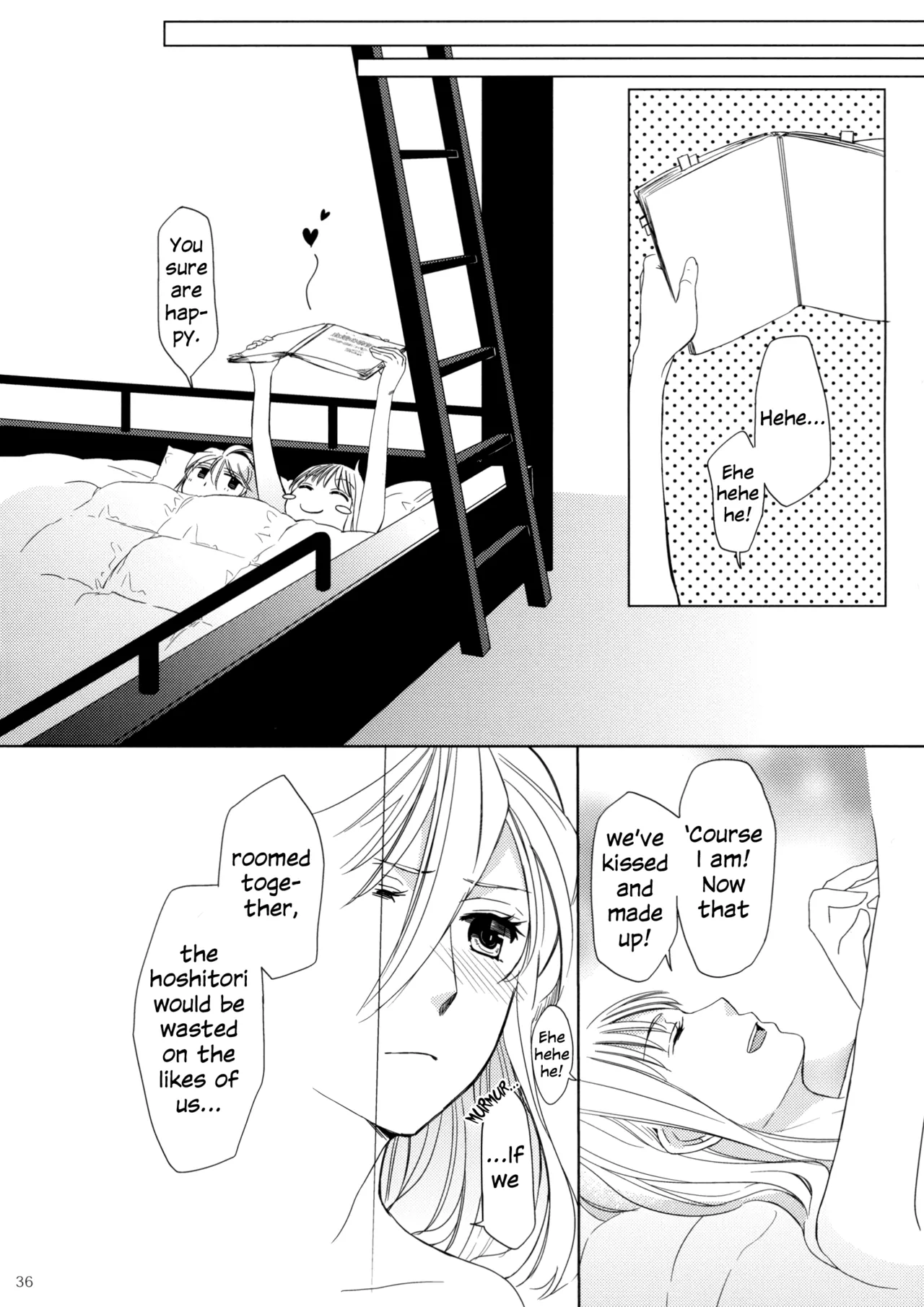 Meteora page 35 hayate x blade parody - kissing females only hentai manga - read online free