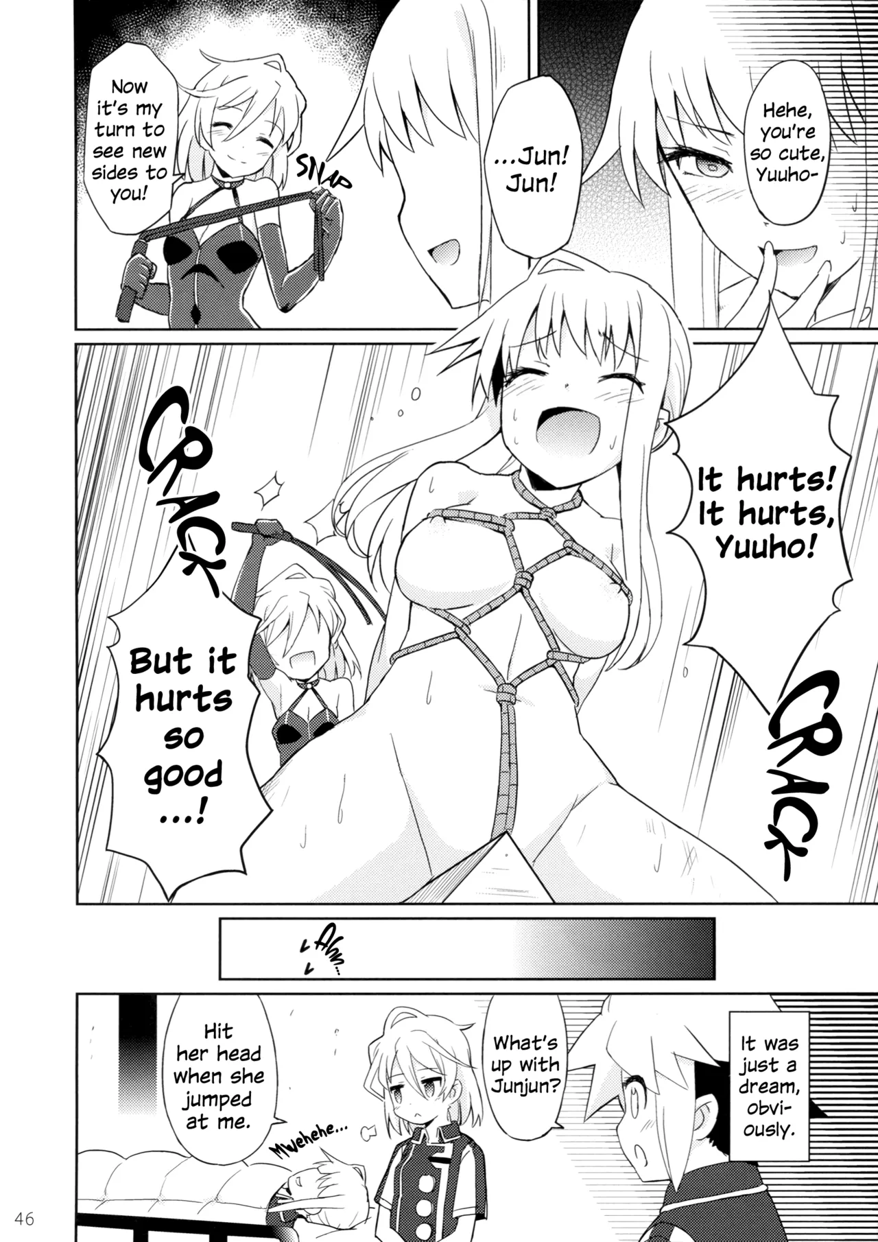 Meteora page 45 hayate x blade parody - kissing females only hentai manga - read online free