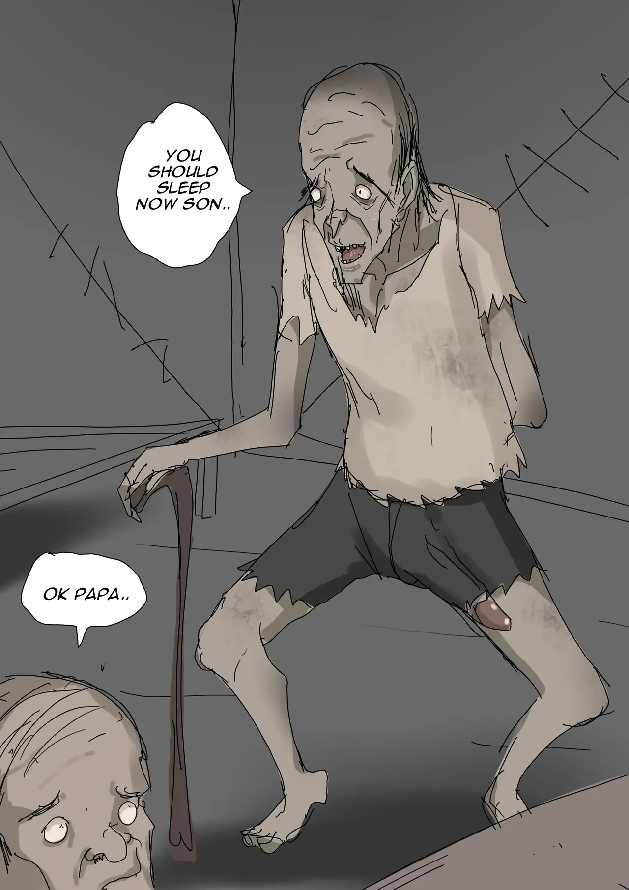 Sinful Lust - Lizana And The Homeless 1 page 17 original parody - big breasts smegma hentai manga - read online free