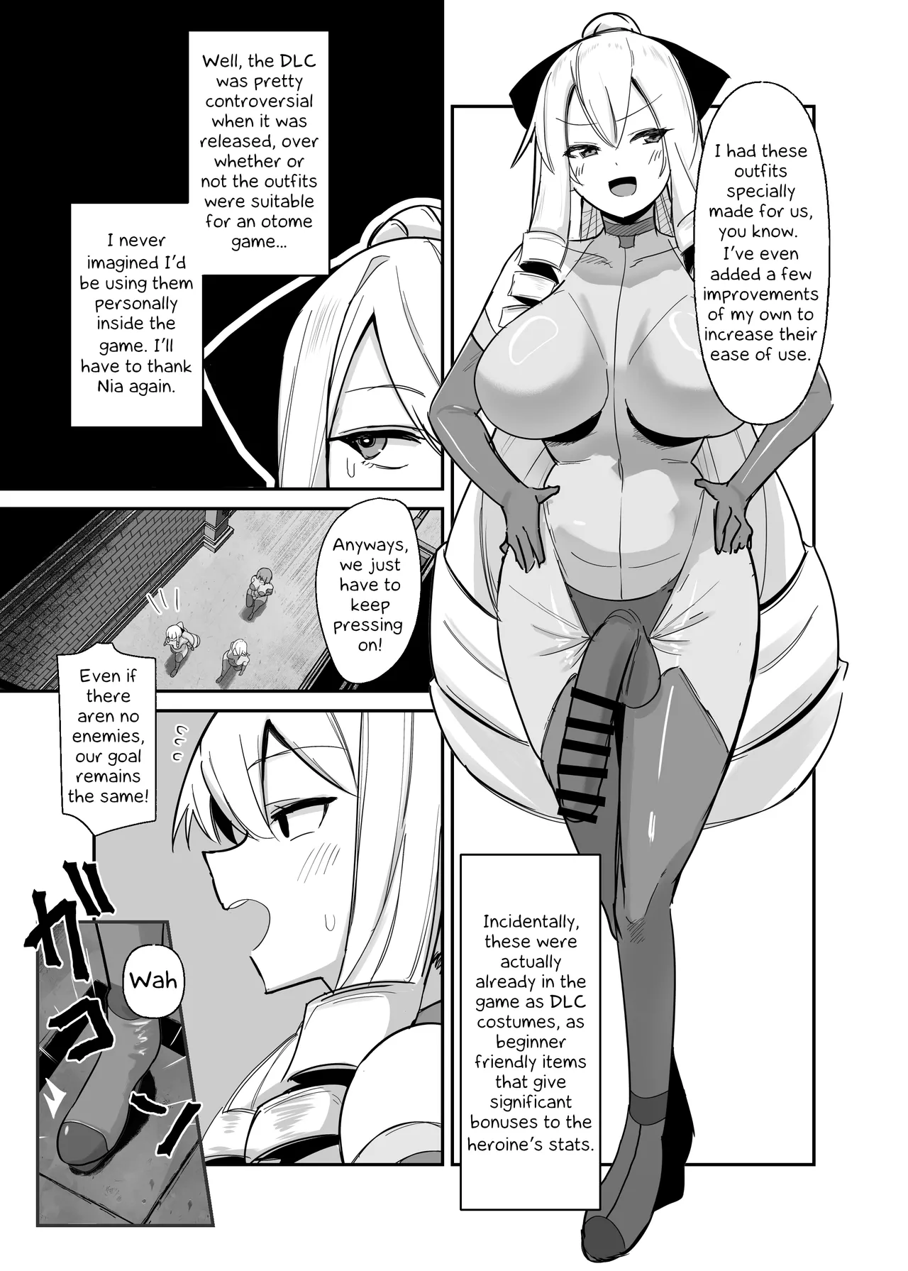 [COSCOteikoku (sella)] Otome Game no Akuyaku Reijou ni Tensei Shitara Ura Settei de Futanari deshita ~Ch. 3~ | I was reincarnated as a villainess in an otome Game who was a futanari in her backstory ~Ch. 3~ [Digital] [English] [Erelzen] - Page 6