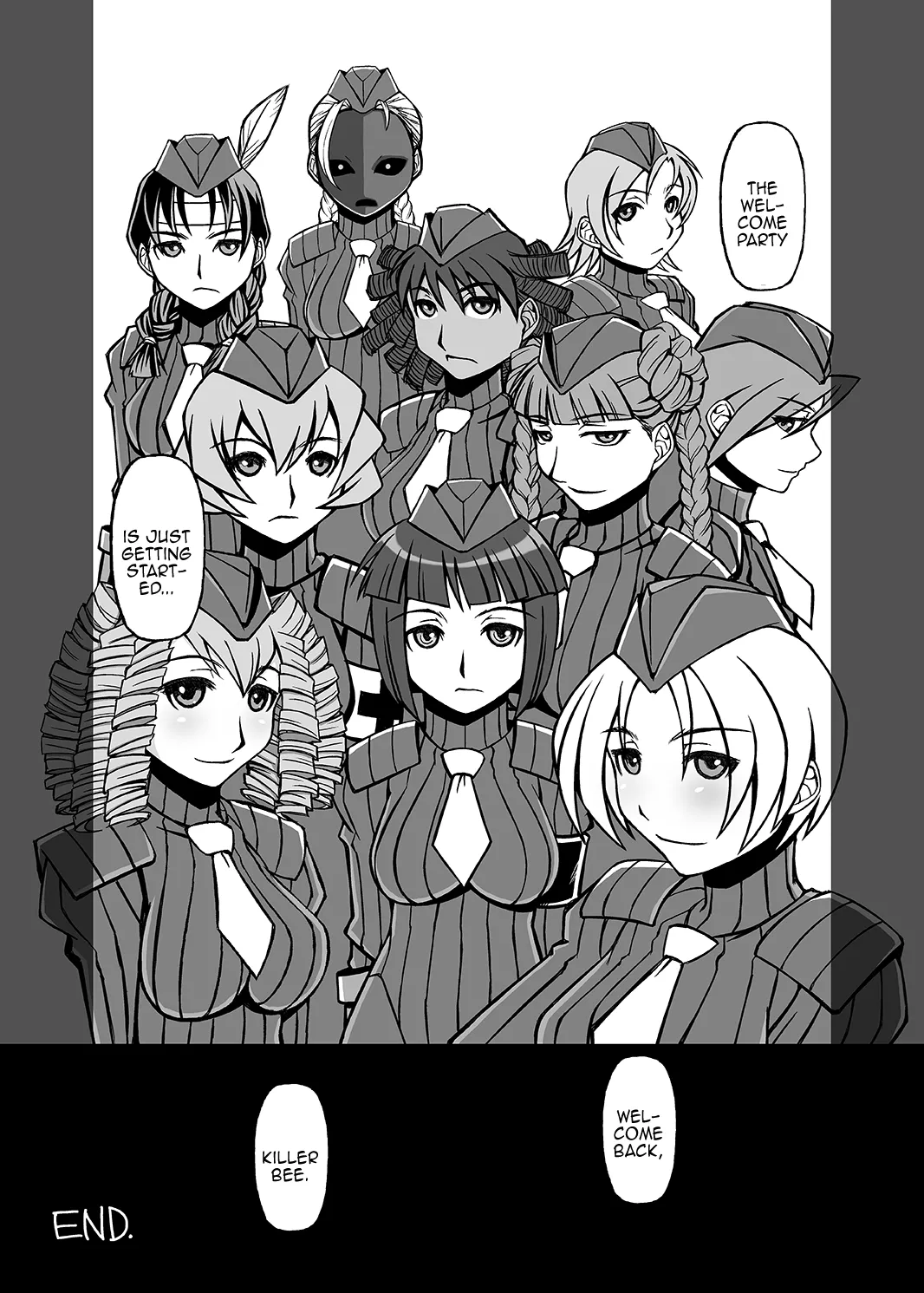 Killer Bee Assault page 20 featuring cammy white street fighter parody - ttf threesome futanari hentai manga - read online free