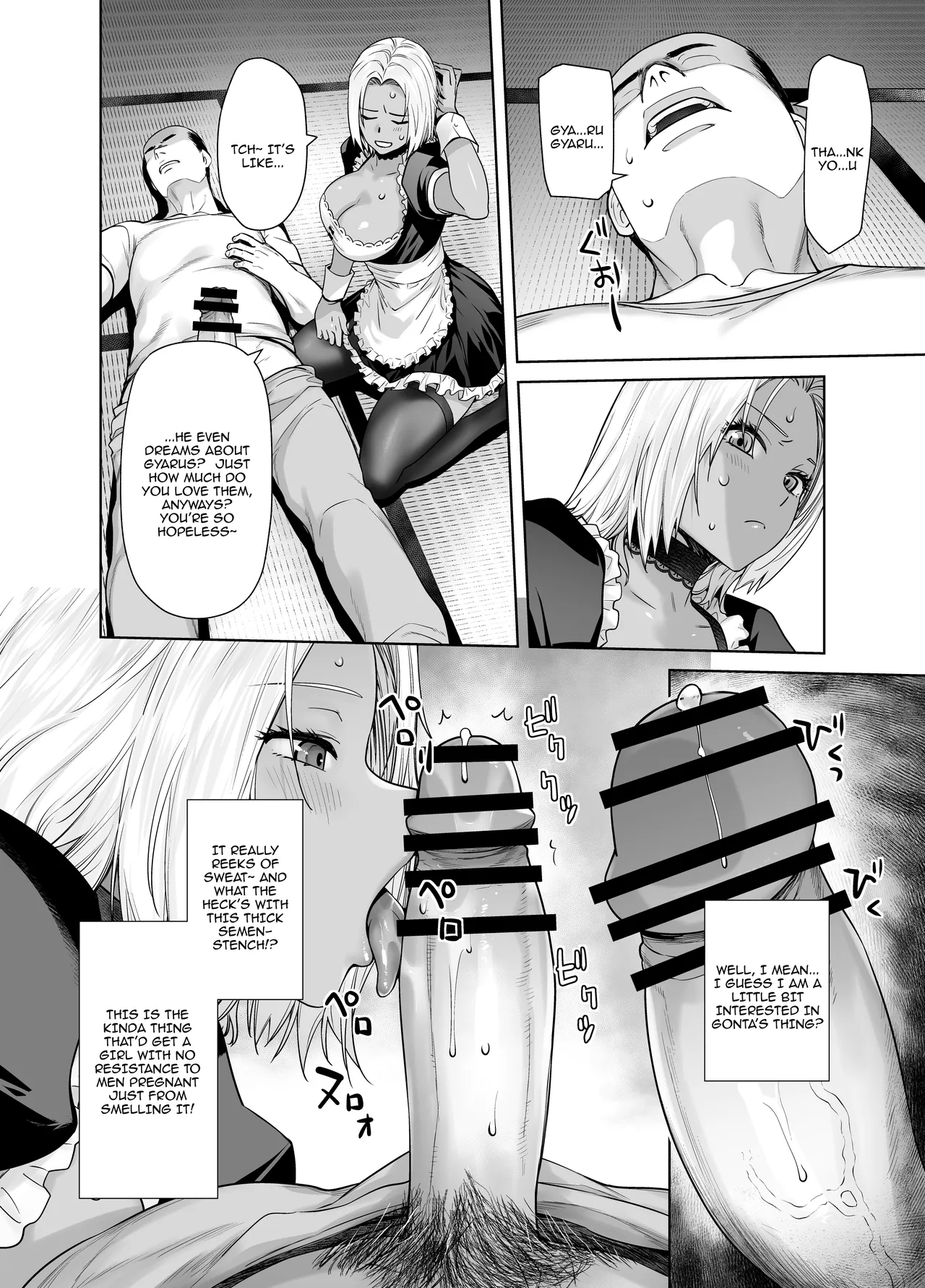 Tannin no Meido ni Nacchatta KURO GAL | The Black Gal Who Became the Homeroom Teacher's Maid page 11 original parody - maid big breasts hentai manga - read online free