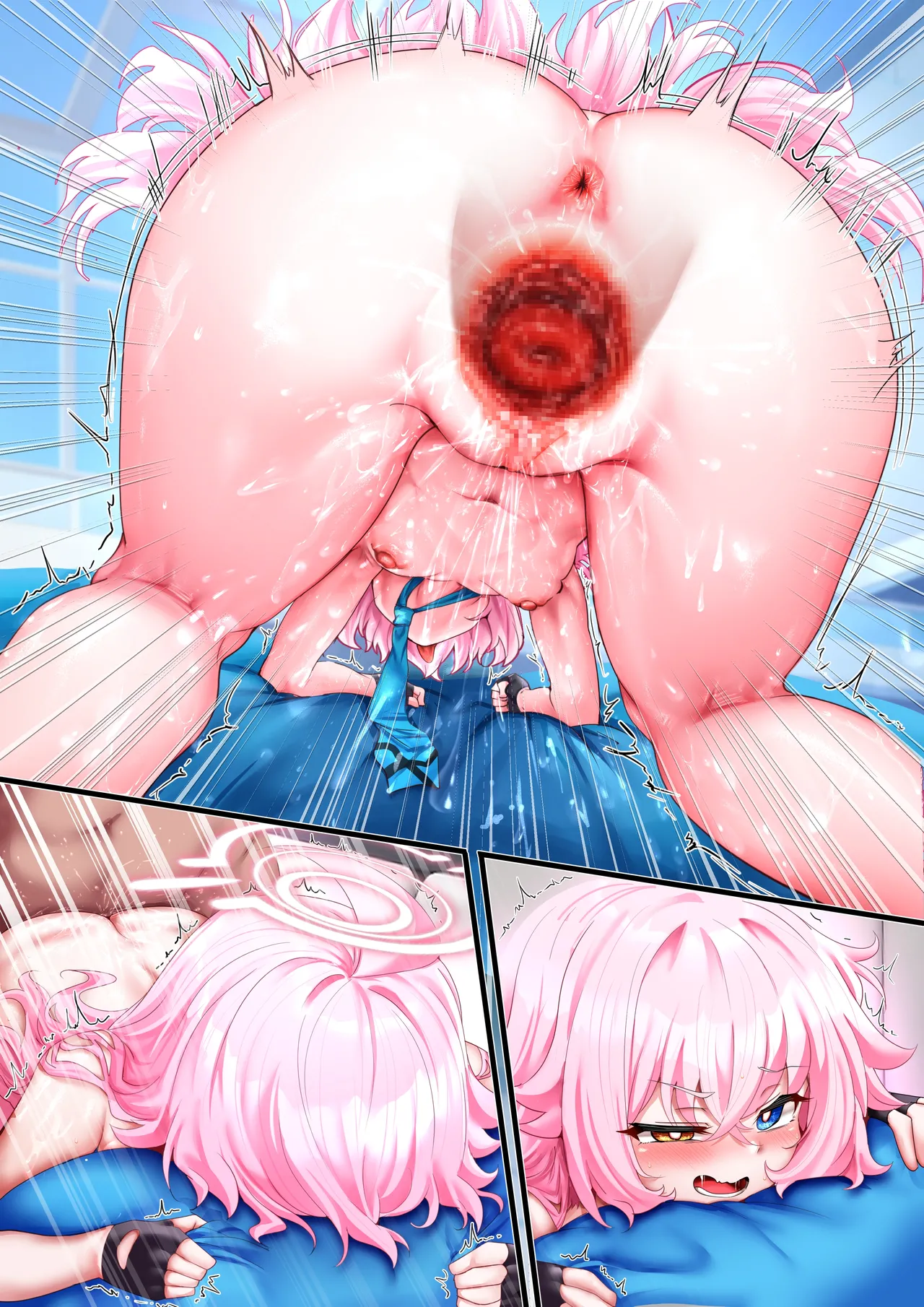 ホシノ page 21 featuring hoshino takanashi blue archive parody - full color mosaic censorship hentai manga - read online free