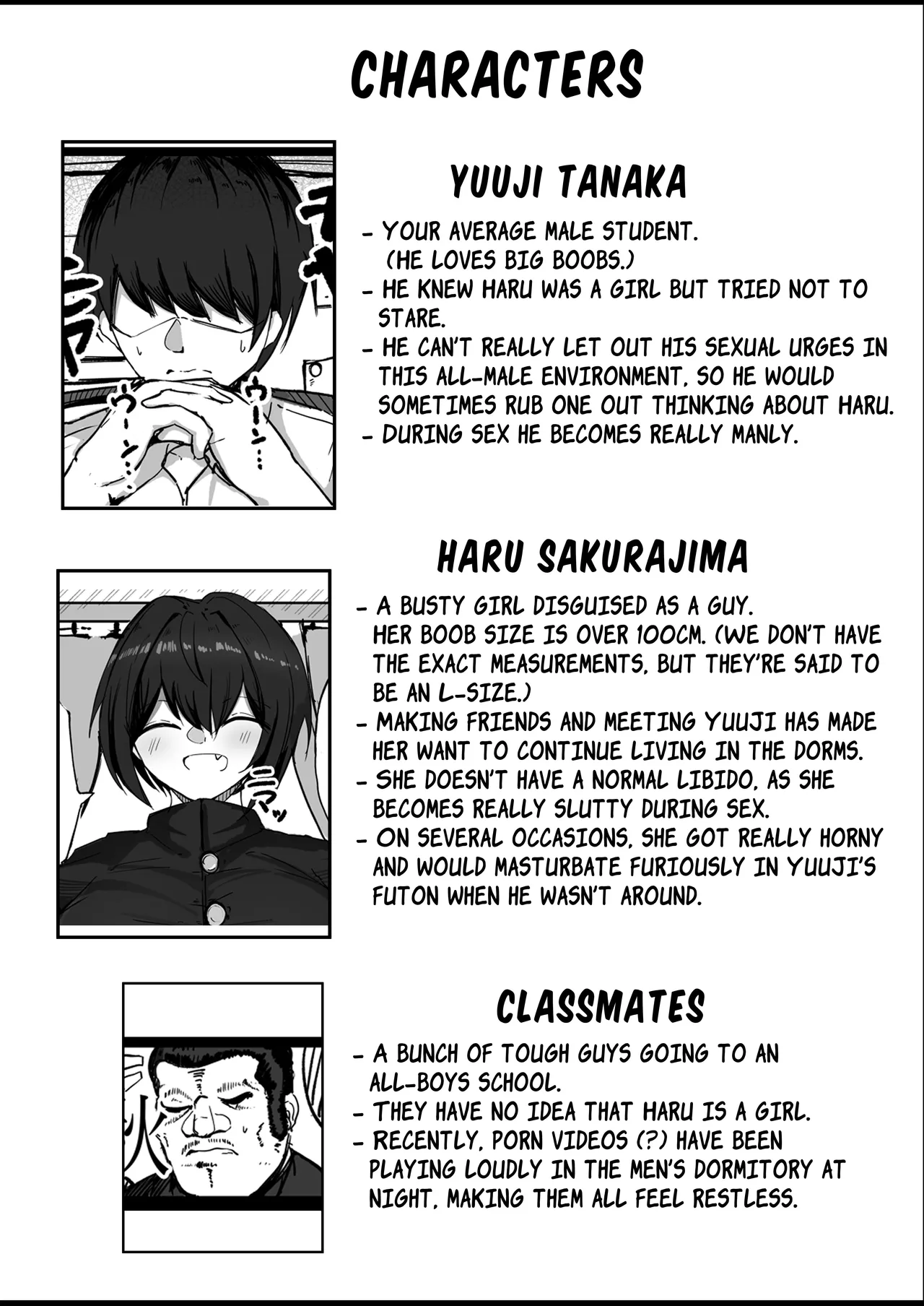 Danshiryou no Aibeya wa H no Toki Dosukebe ni Naru Bakunyuu Dansou Joshi | Busty Crossdressing Woman gets Horny for Sex in the Shared Room of a Male Dormitory page 36 original parody - kissing big breasts hentai manga - read online free