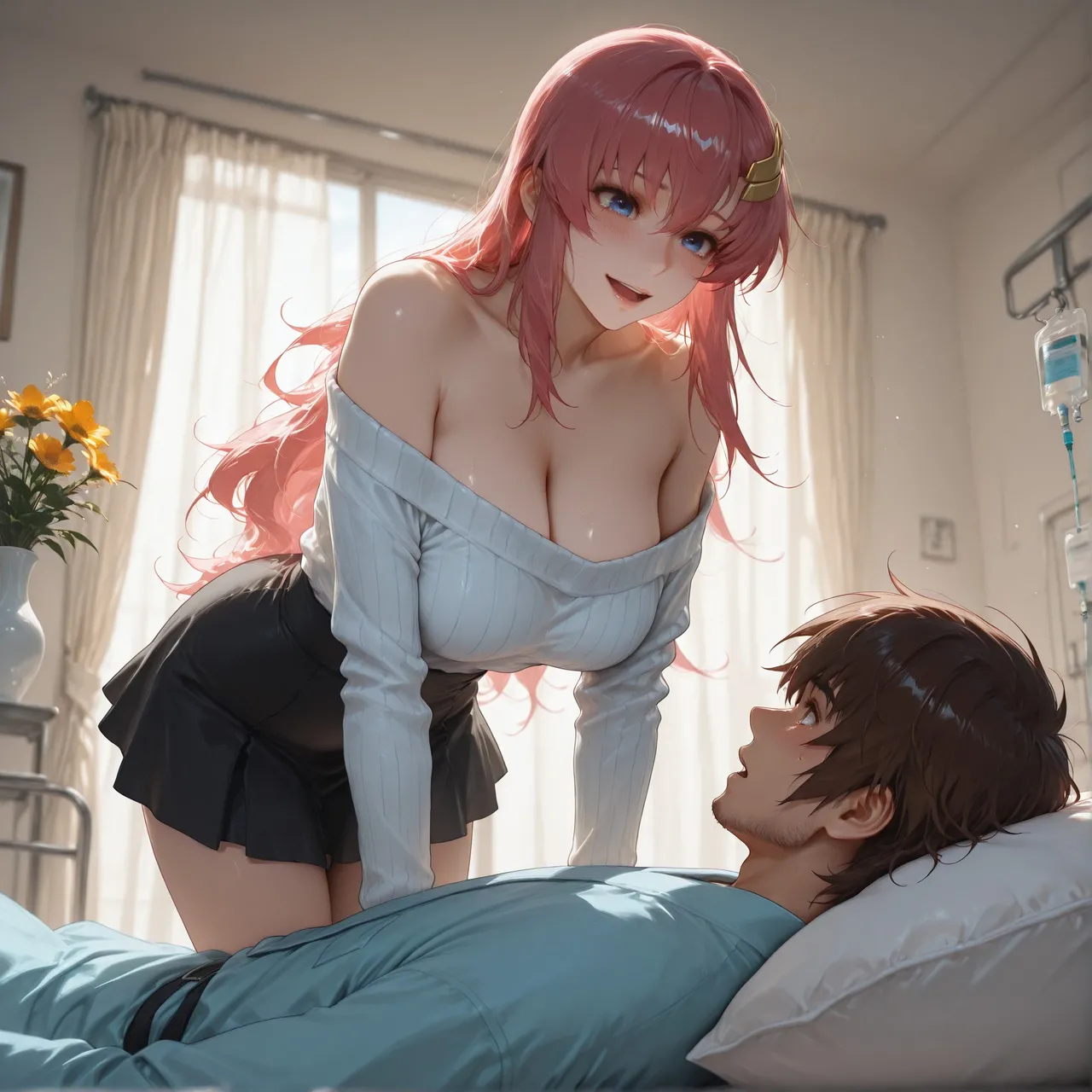 拉克丝·克莱茵 page 12 featuring lacus clyne gundam seed parody - big breasts bunny girl hentai manga - read online free