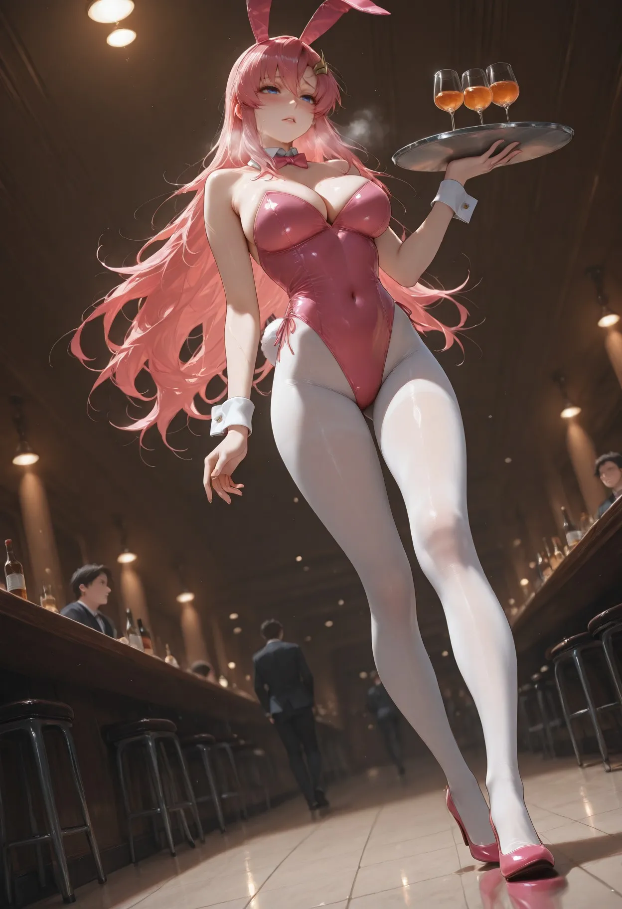 拉克丝·克莱茵 page 39 featuring lacus clyne gundam seed parody - big breasts bunny girl hentai manga - read online free