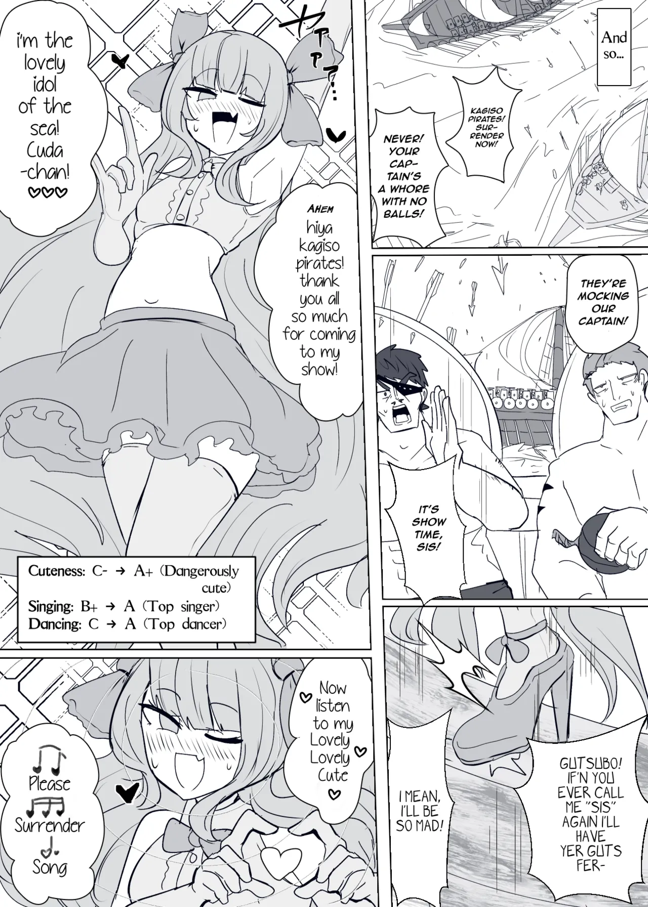 Matenshoku no Yakata 9 | The House of Evil Class Change 9 Siren Diva page 10 original parody - squirting futanari hentai manga - read online free