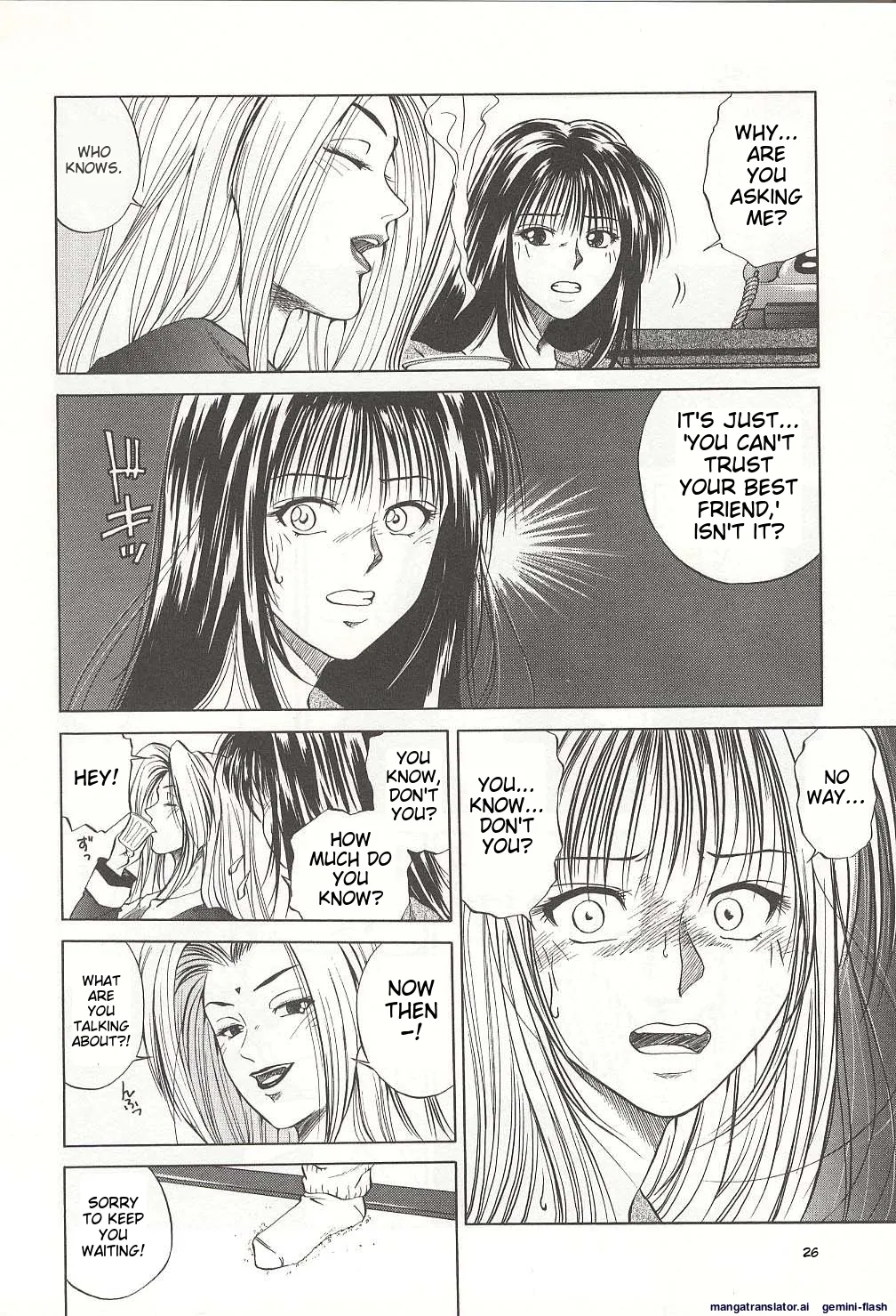 Sheila's Diary Volume 3 - Ranjuku no Kajitsu page 26 - yuri rough translation hentai manga - read online free