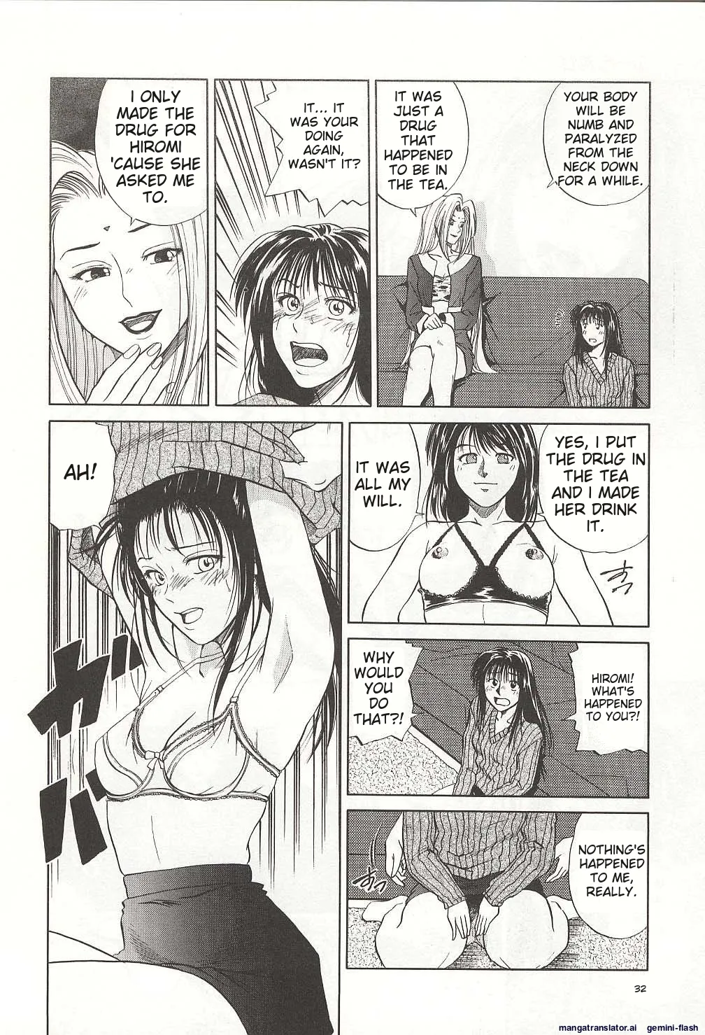 Sheila's Diary Volume 3 - Ranjuku no Kajitsu page 32 - yuri rough translation hentai manga - read online free