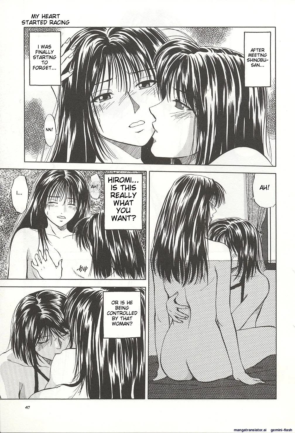 Sheila's Diary Volume 3 - Ranjuku no Kajitsu page 47 - yuri rough translation hentai manga - read online free