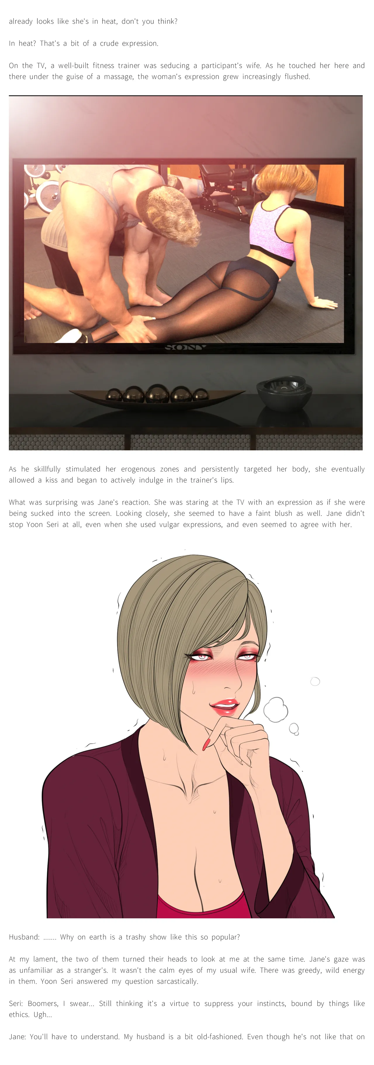 Smoking Hypnosis Season2 EP.13 & Jane's Husband Story page 20 original parody - mind control webtoon hentai manga - read online free