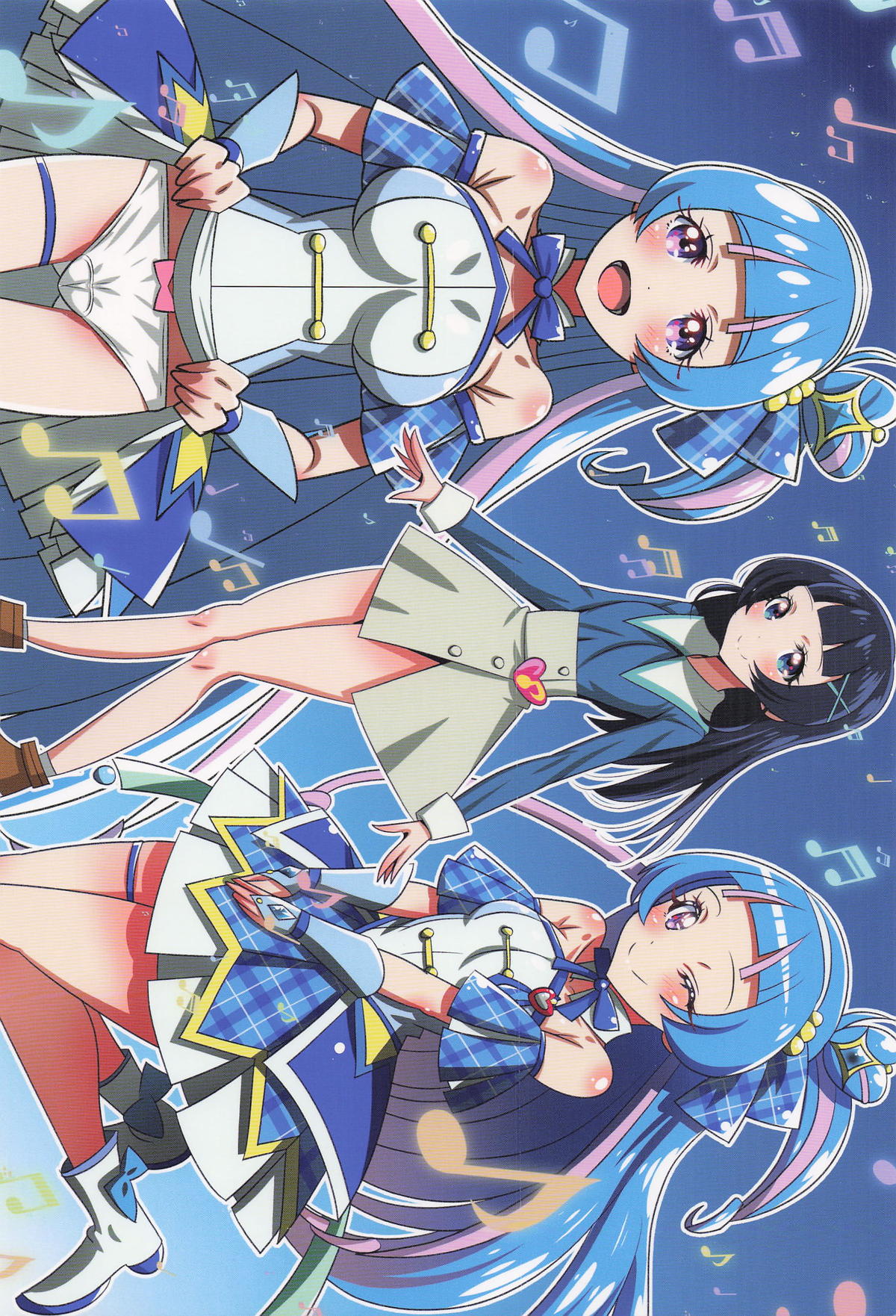 Kimi to Aoi Kirakkiran page 30 featuring cure wink kimi to idol precure parody - unusual pupils magical girl hentai manga - read online free