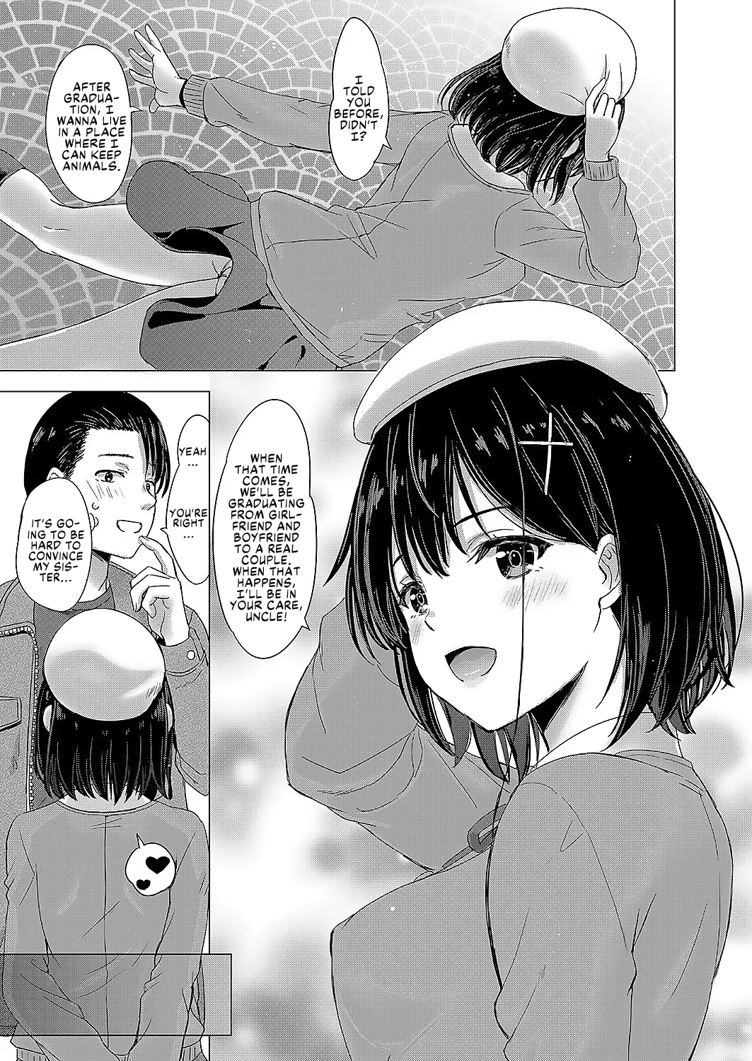 Living together with my high school niece. There’s no way nothing would happen page 48 - kissing virginity hentai manga - read online free