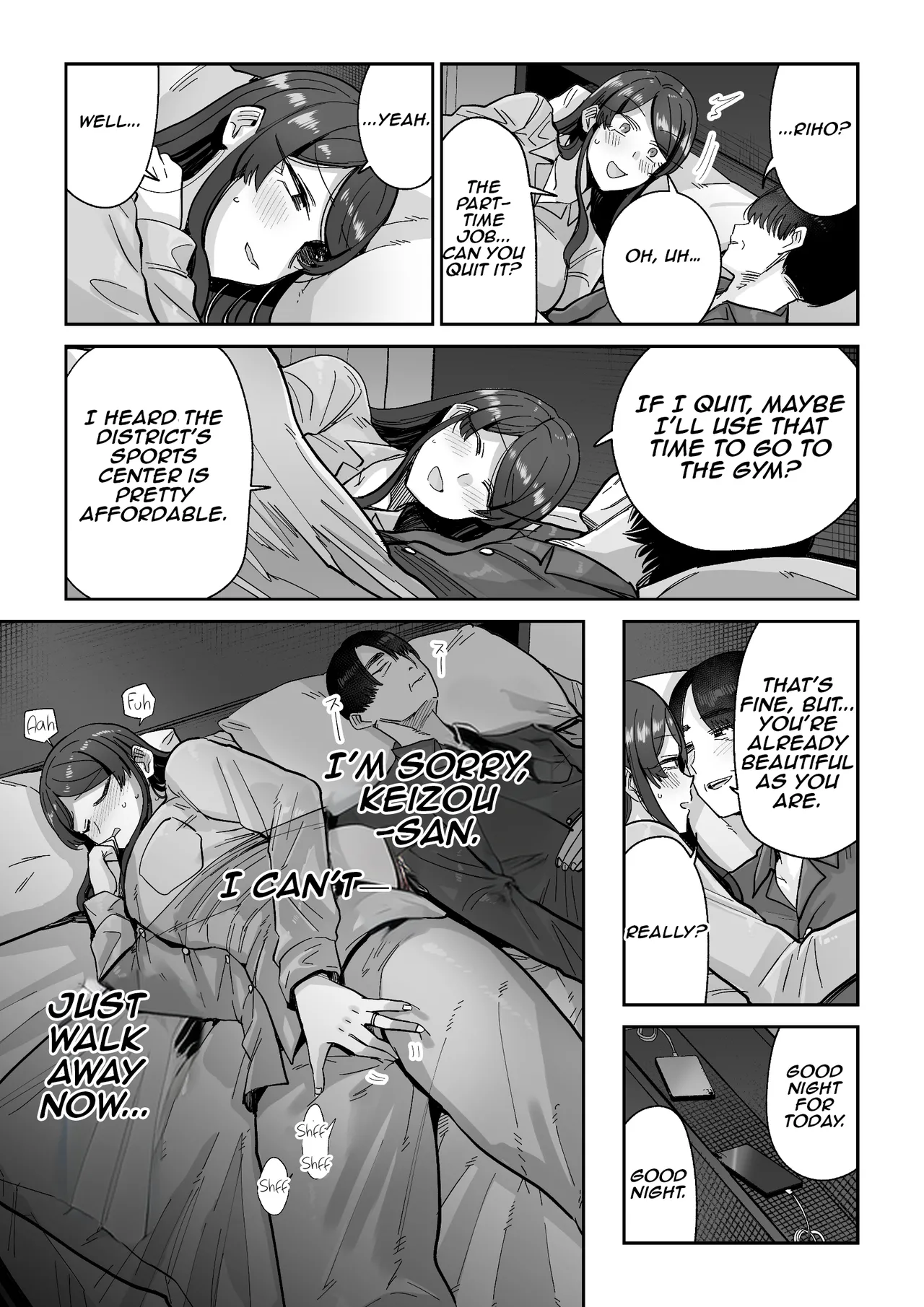 Hitozuma Kappou | Married Woman Delicacies page 38 original parody - milf kissing hentai manga - read online free