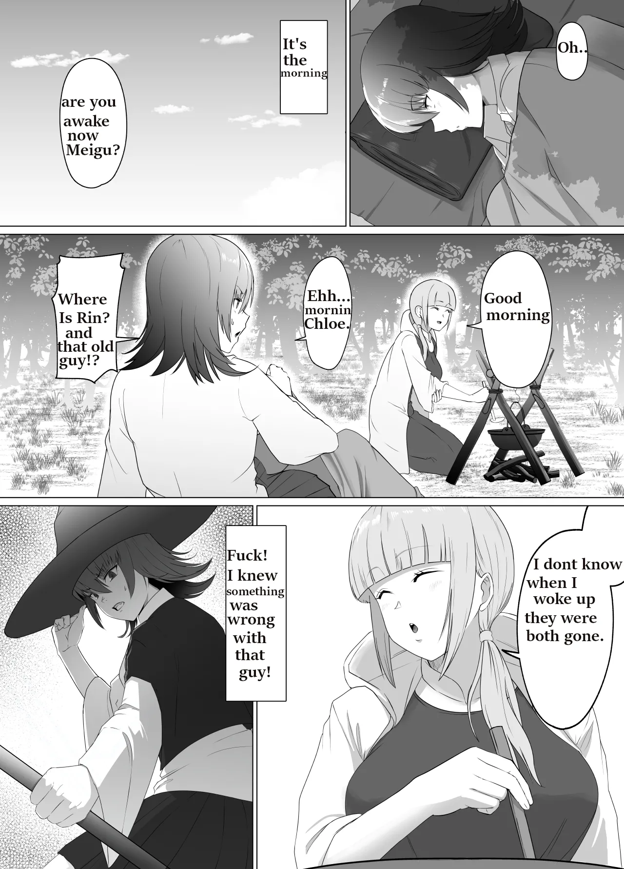 Geriatric Dragons dogma page 13 original parody - witch group hentai manga - read online free